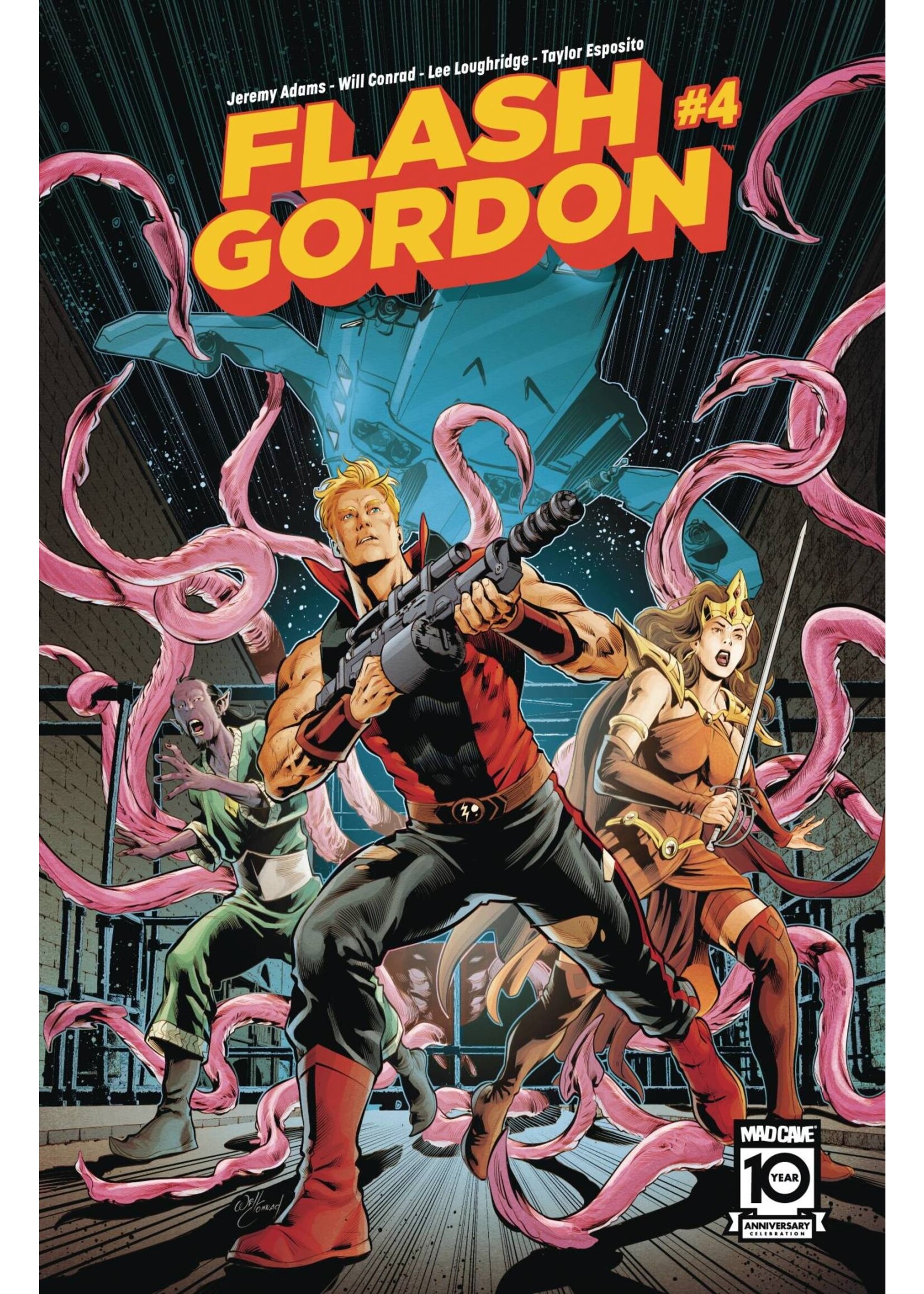 MAD CAVE FLASH GORDON (2024) #4 CVR A WILL CONRAD