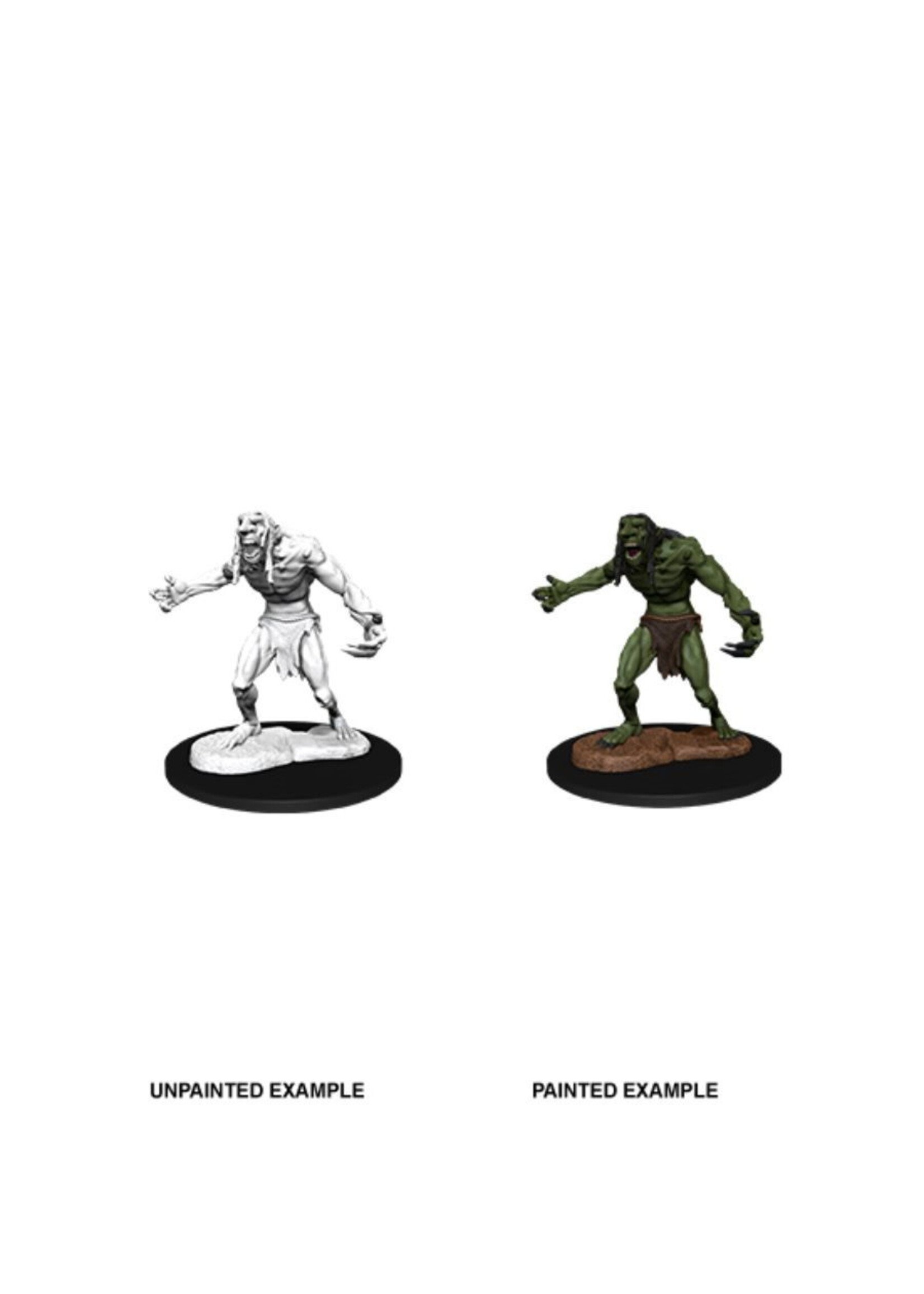 . DND UNPAINTED MINIS WV12 RAGING TROLL