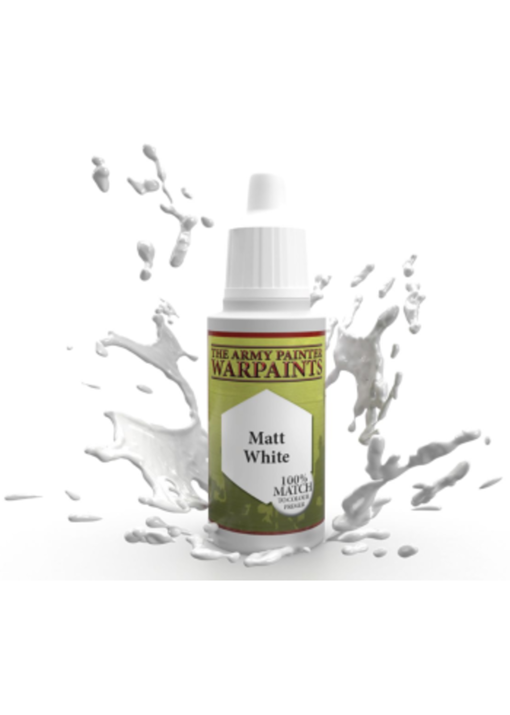 . WARPAINTS MATTE WHITE (18ML)