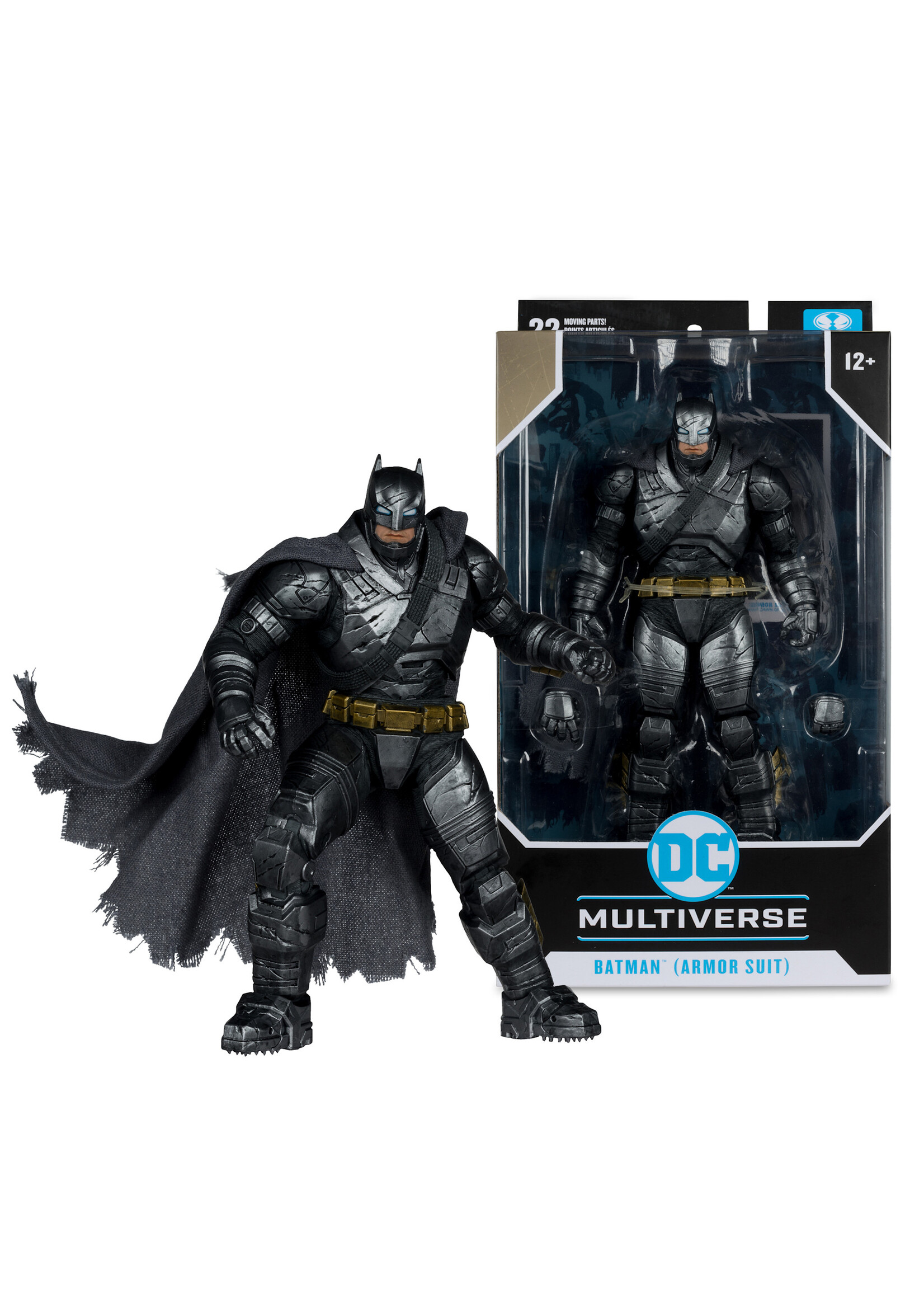 MCFARLANE TOYS DC MULTIVERSE 7"- BATMAN (ARMORED) (BvS)