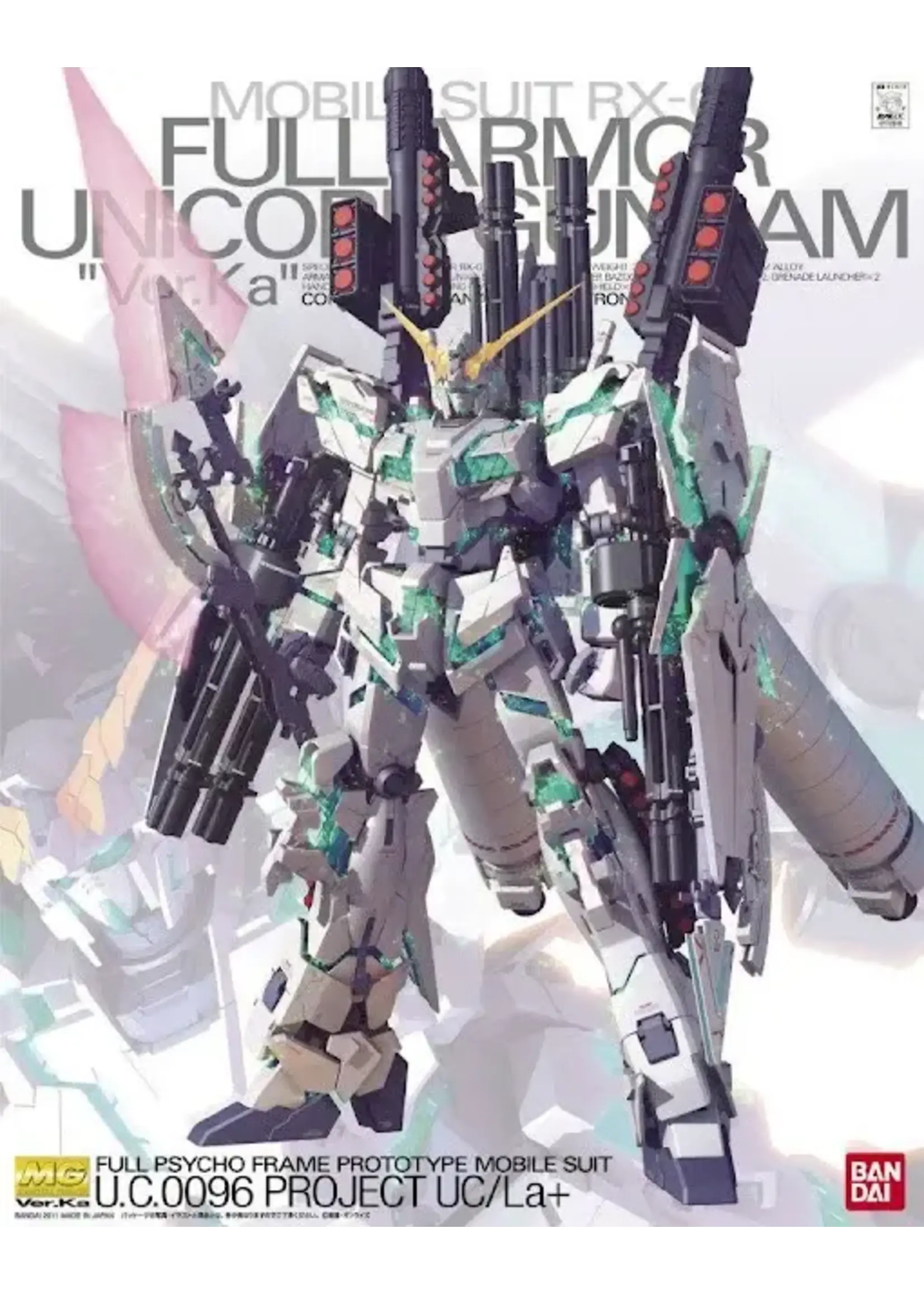 Master Grade MG 1/100 RX-0 FULL ARMOR UNICORN GUNDAM VER.KA