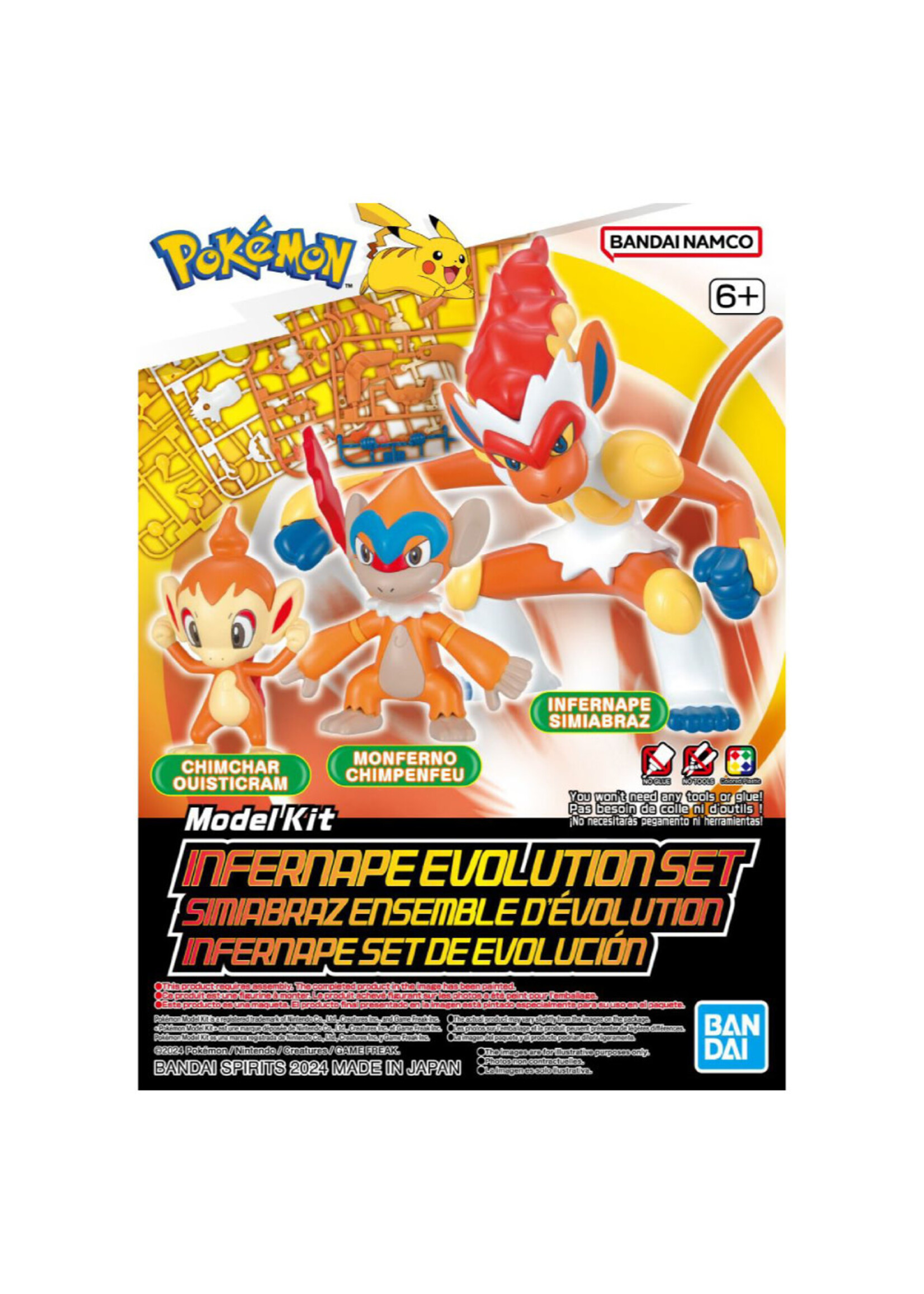 CATEGORY POKÉMON MODEL KIT INFERNAPE EVOLUTION SET