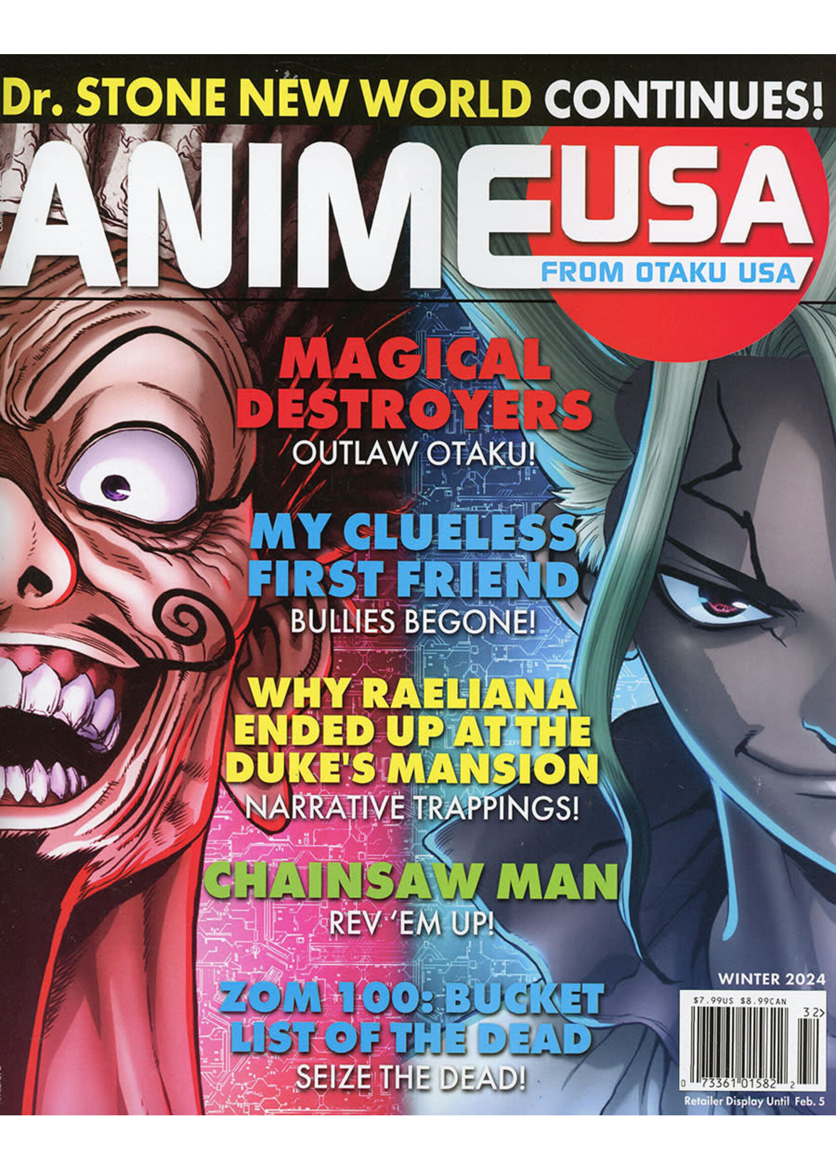 SOVEREIGN MEDIA COMPANY INC OTAKU USA MAGAZINE #8 WINTER 2024