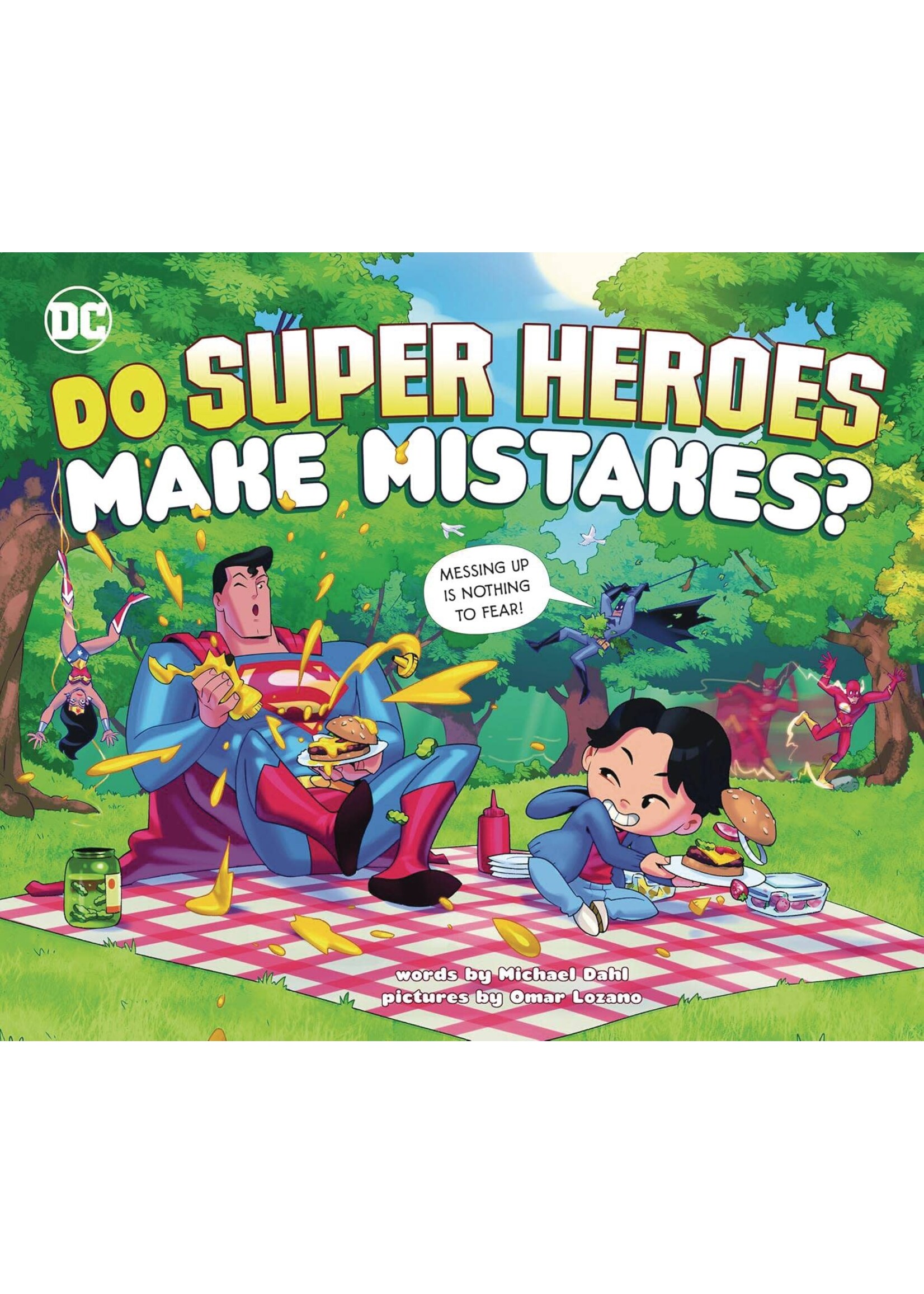 CAPSTONE PUBLISHING DO SUPER HEROES MAKE MISTAKES PICTURE BOOK
