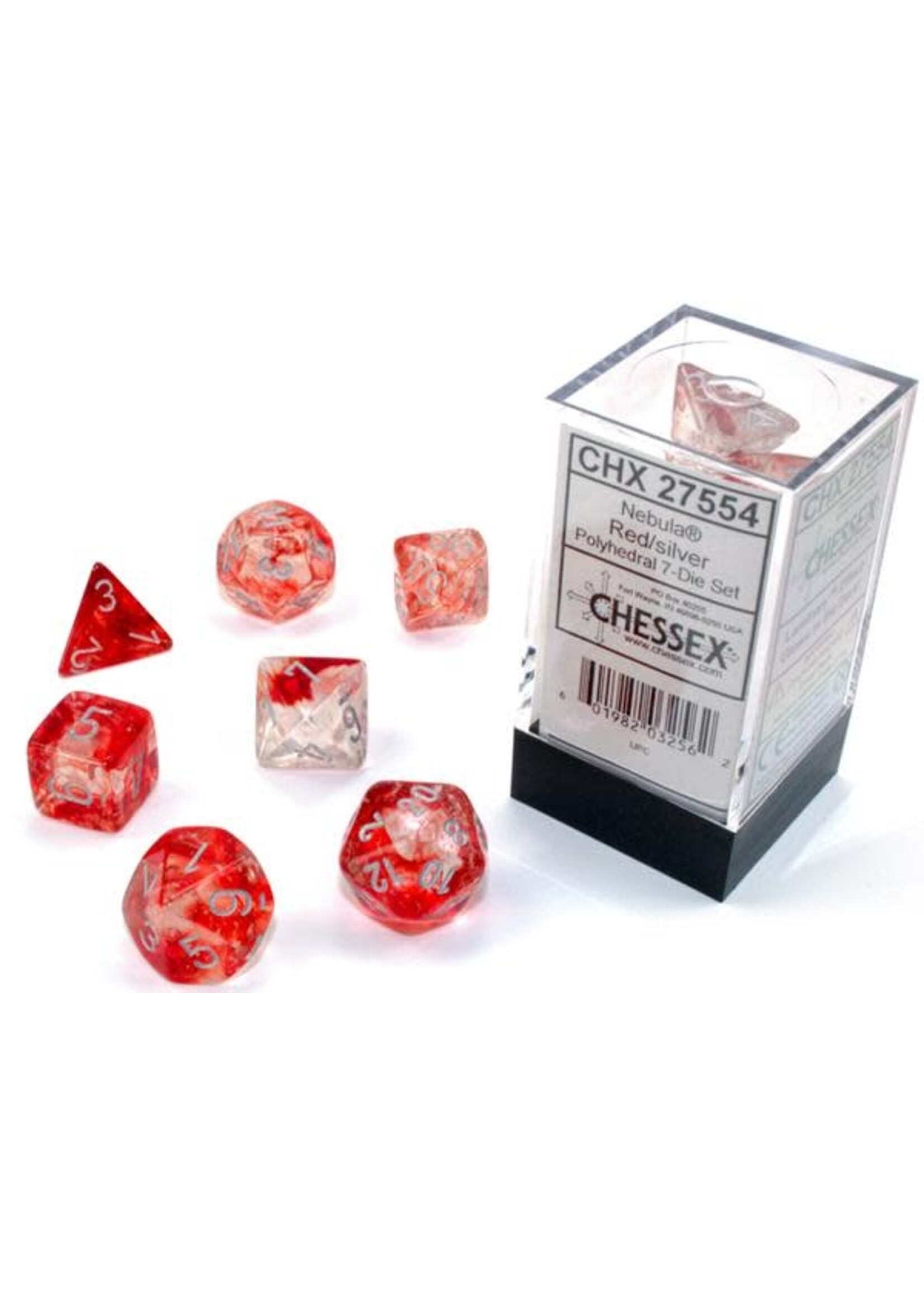 ABRAMS NEBULA 7-DIE SET RED/SILVER LUMINARY
