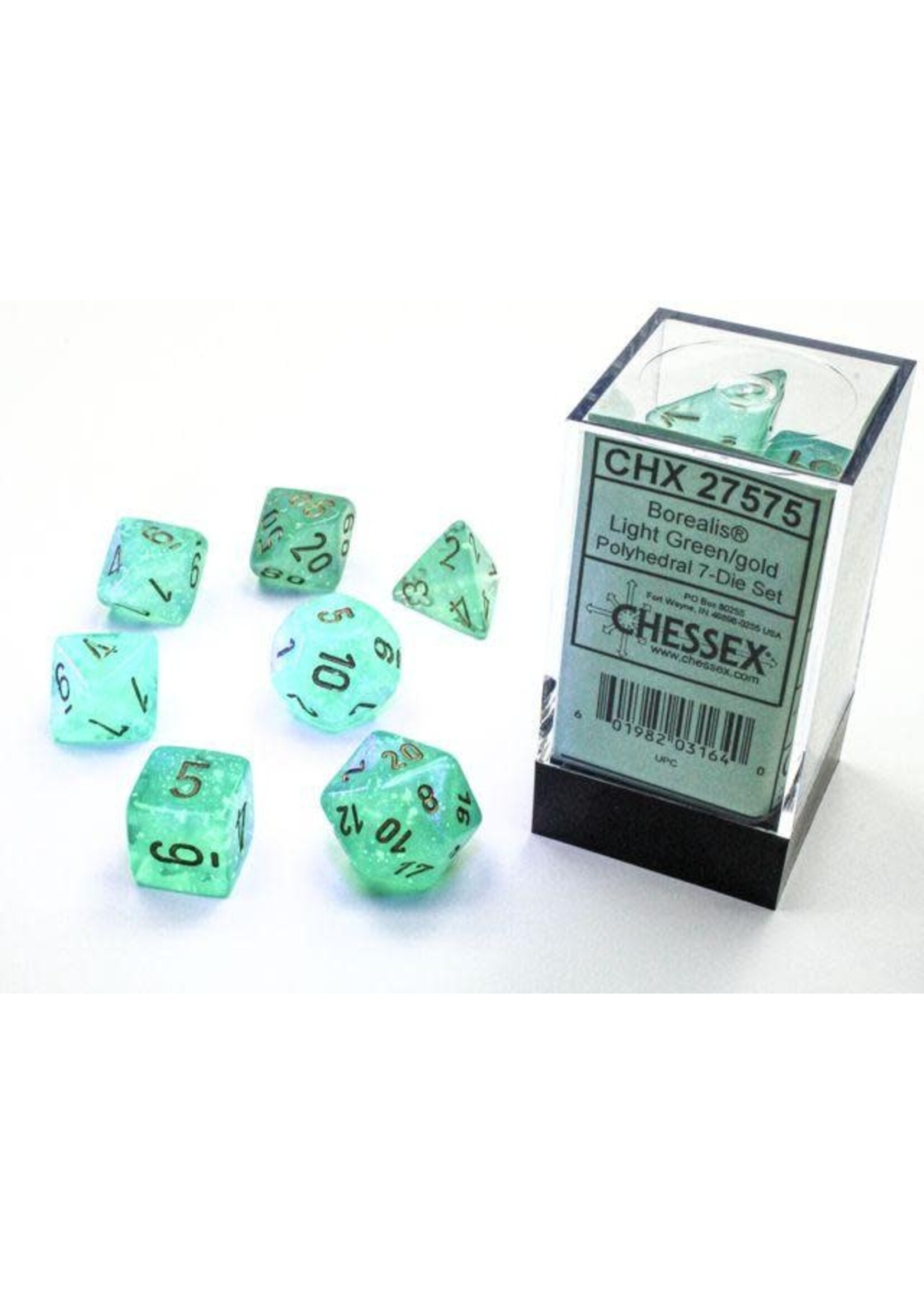 ABRAMS BOREALIS 7-DIE SET LIGHT GREEN/GOLD LUMINARY