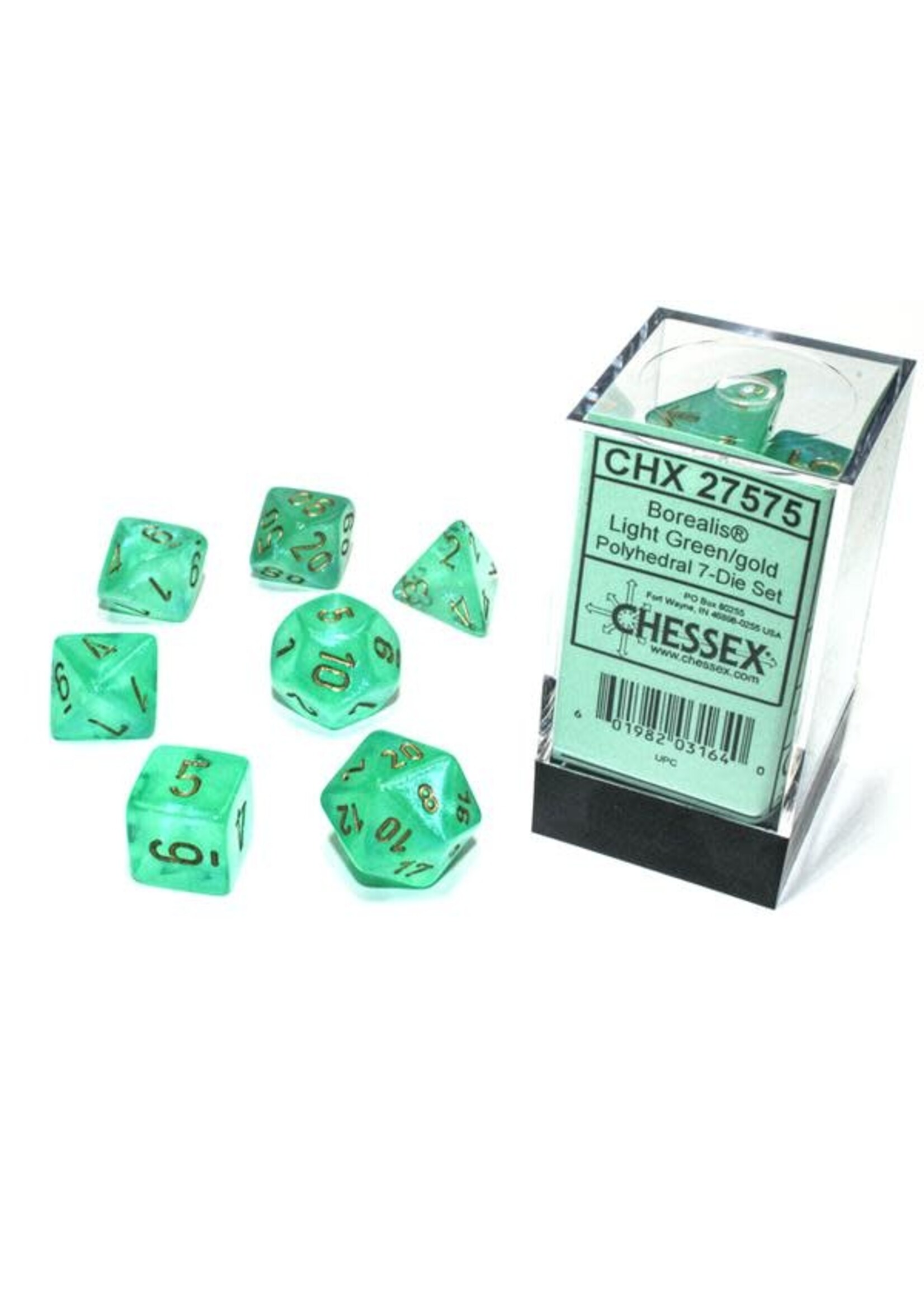 ABRAMS BOREALIS 7-DIE SET LIGHT GREEN/GOLD LUMINARY