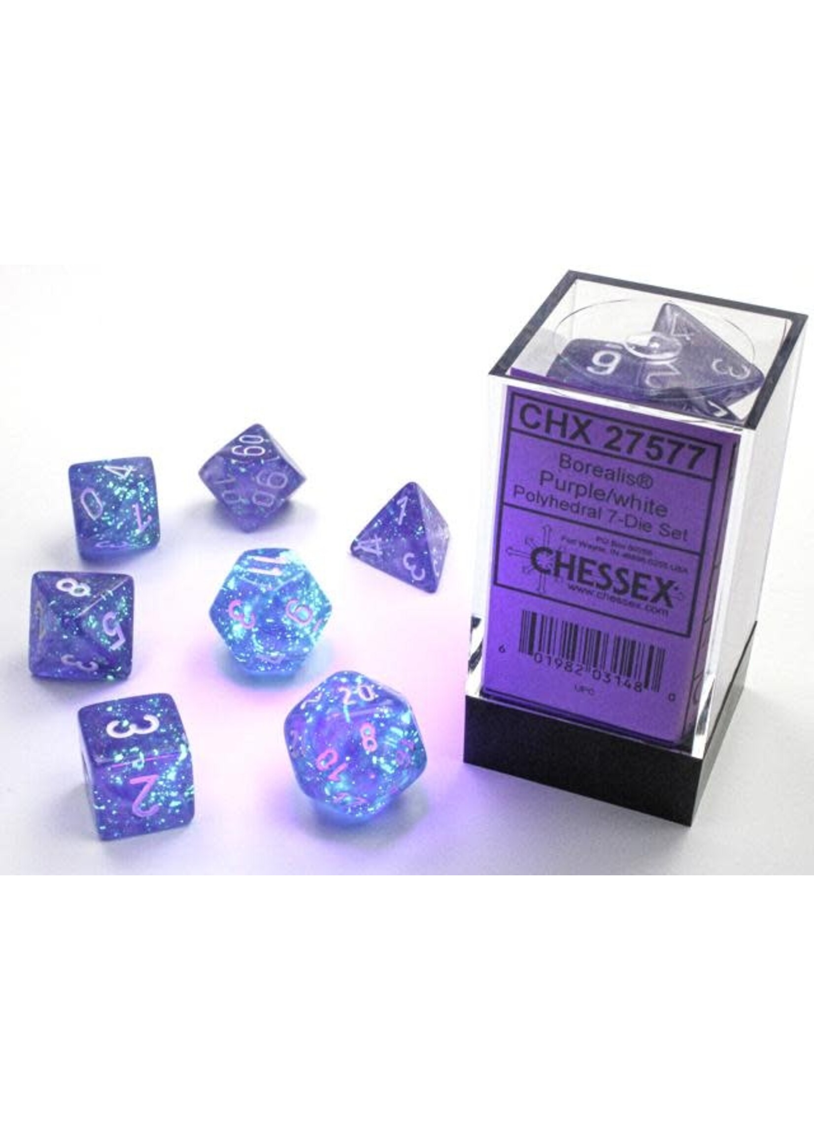 ABRAMS BOREALIS 7-DIE SET PURPLE/WHITE LUMINARY