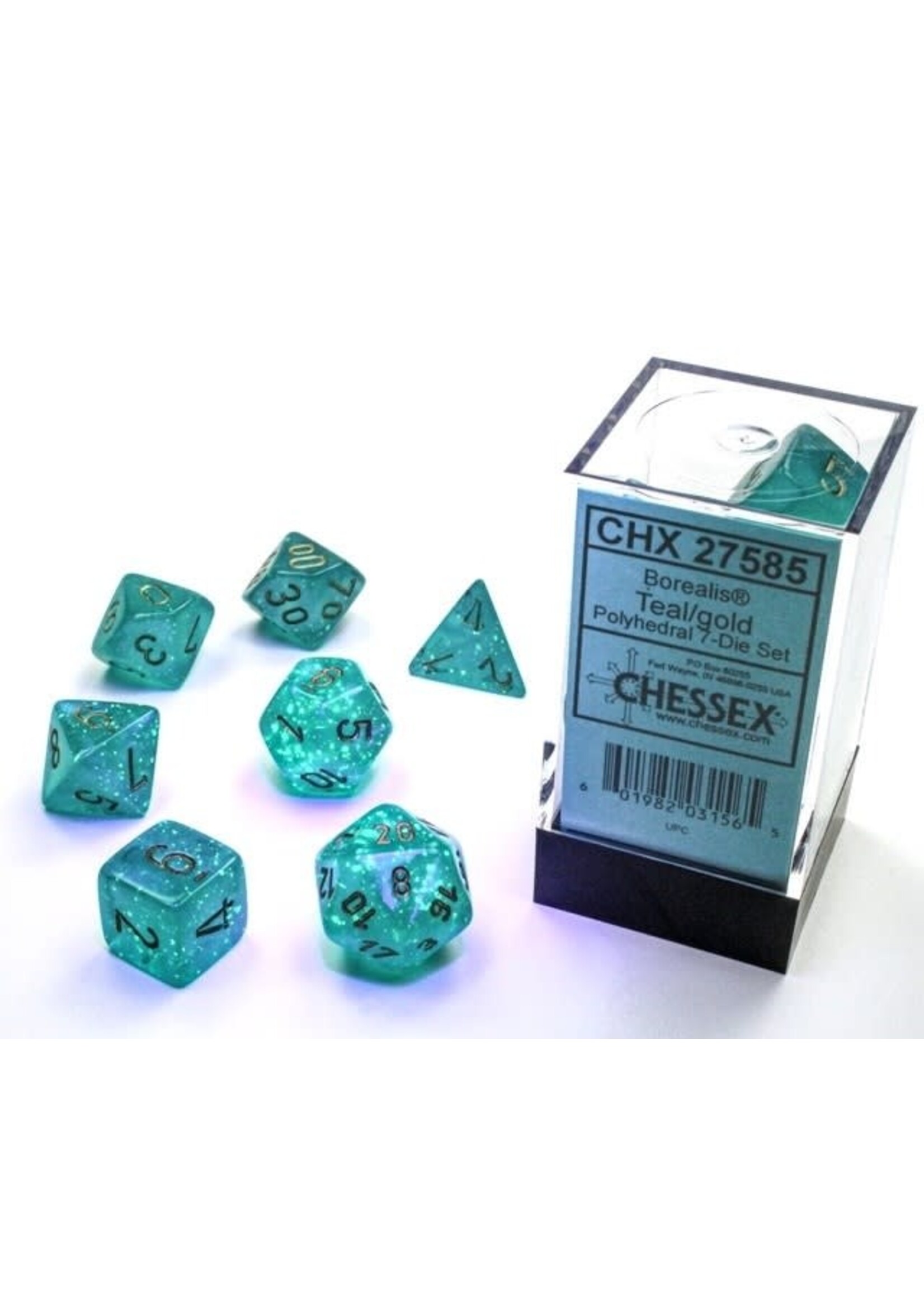 ABRAMS BOREALIS 7-DIE SET TEAL/GOLD LUMINARY