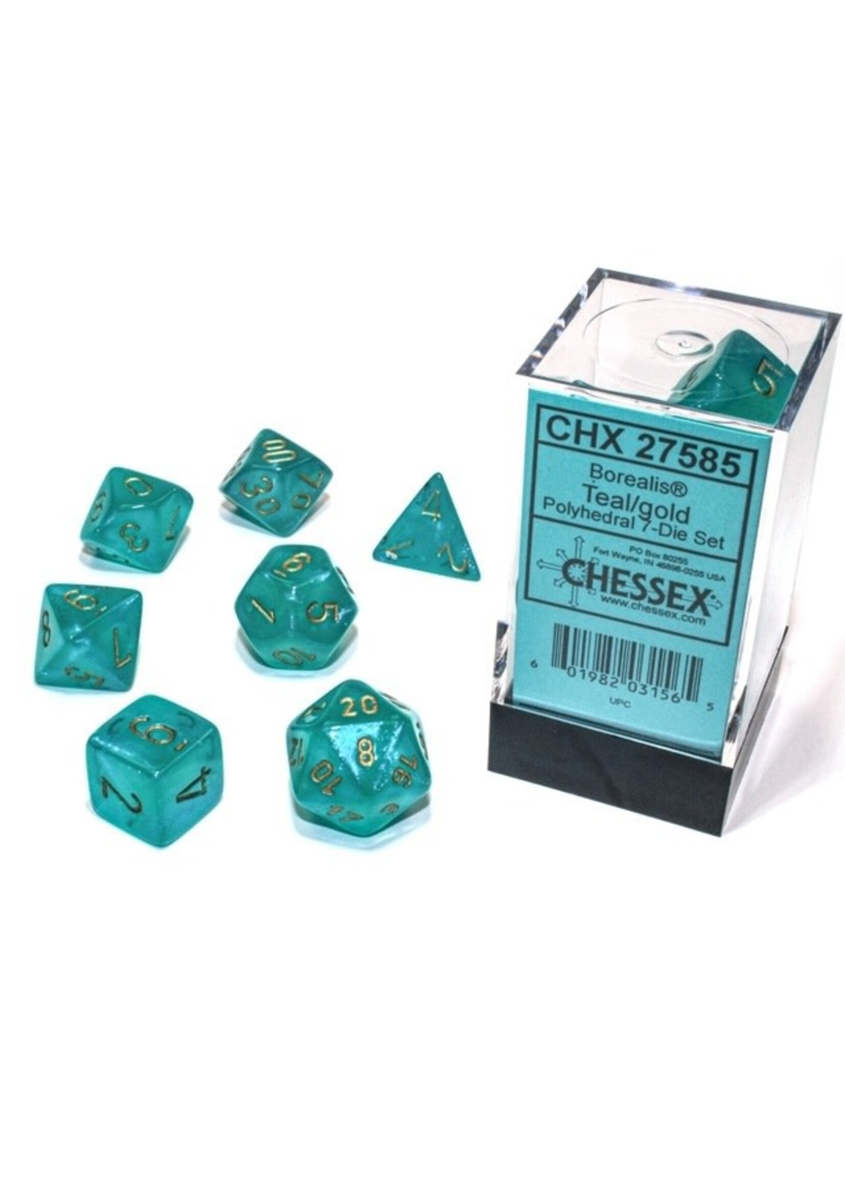 ABRAMS BOREALIS 7-DIE SET TEAL/GOLD LUMINARY