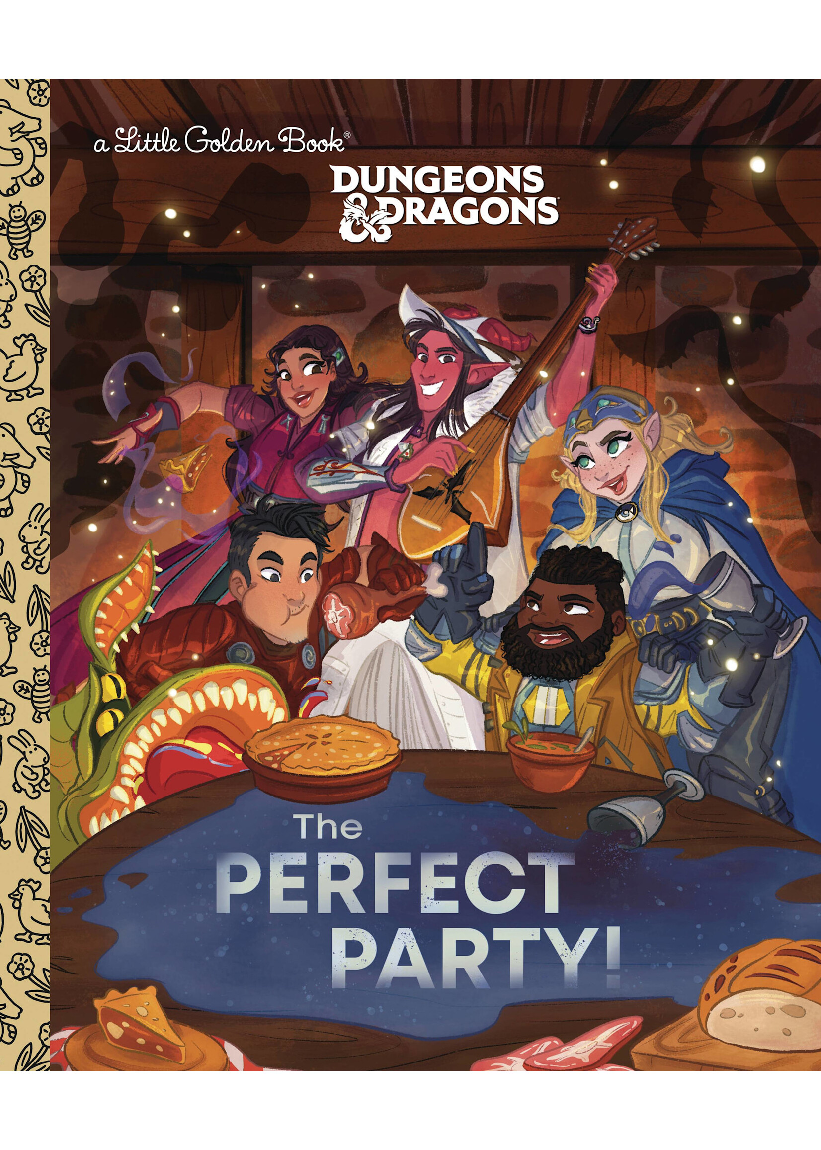 ABRAMS D&D PERFECT PARTY LITTLE GOLDEN BOOK HC