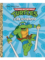 GOLDEN BOOKS TMNT I AM LEONARDO LITTLE GOLDEN BOOK HC