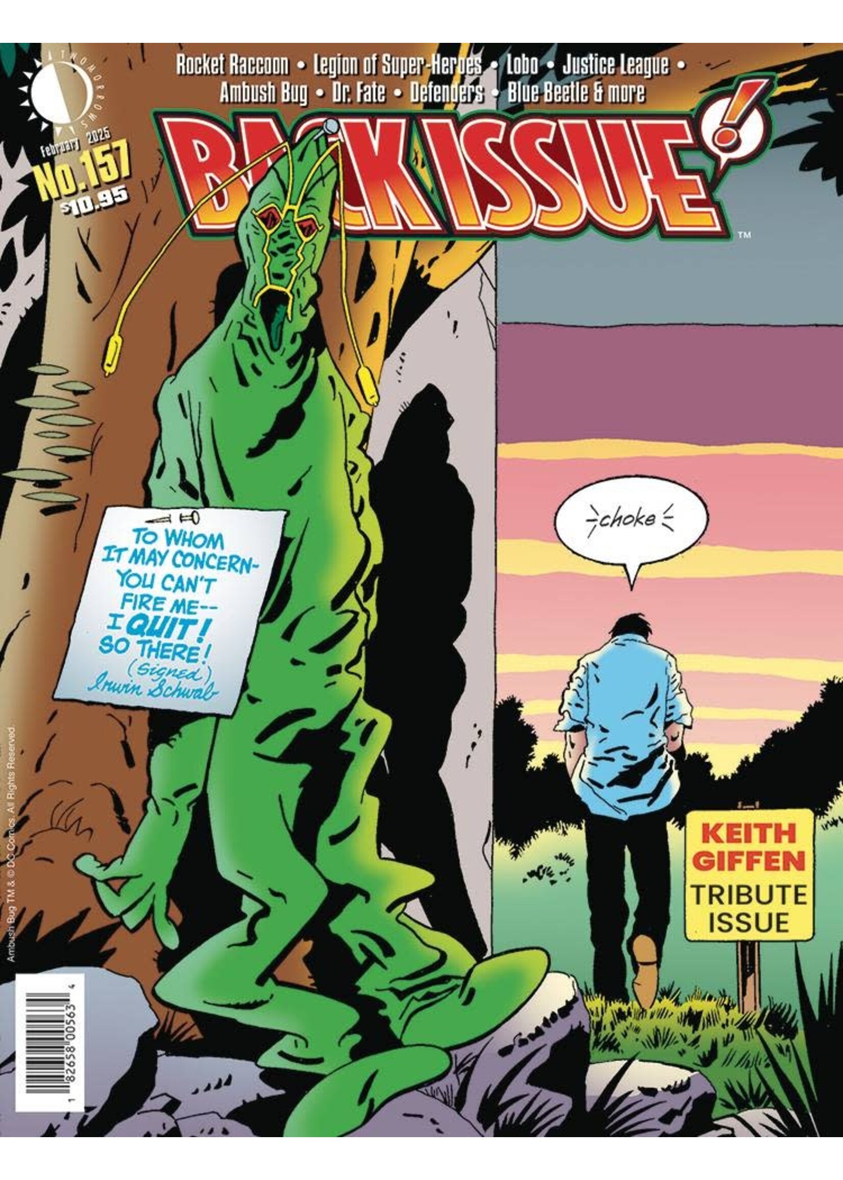 TWOMORROWS BACK ISSUE #157 KEITH GIFFEN TRIBUTE ISSUE