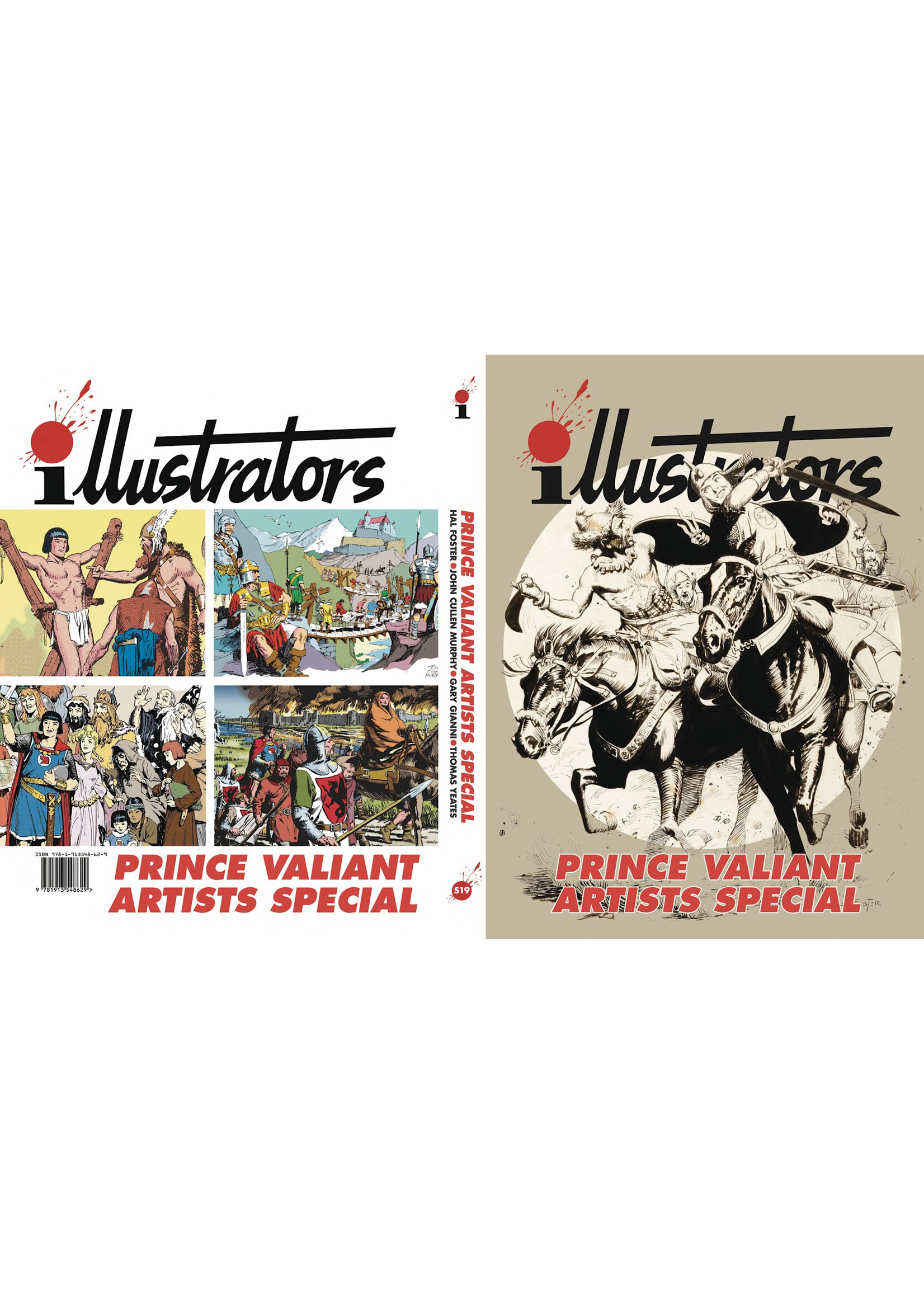 BOOK PALACE ILLUSTRATORS SPECIAL #19 PRINCE VALIANT LTD ED HC