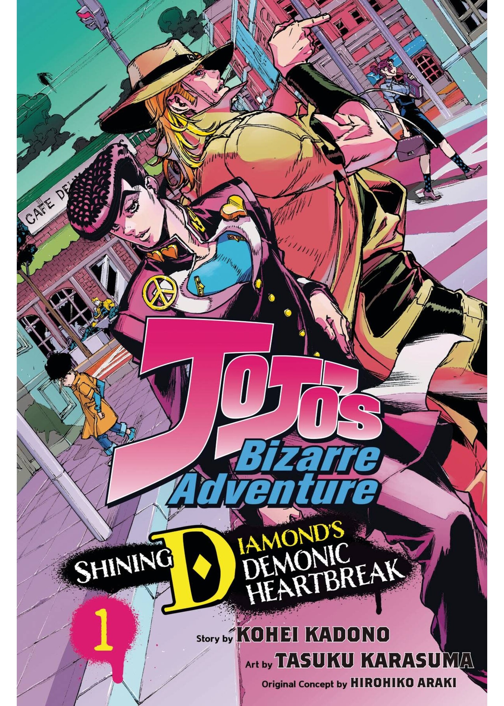VIZ MEDIA LLC JOJOS BIZARRE ADV SHINING DIAMONDS HEARTBREAK GN VOL 01