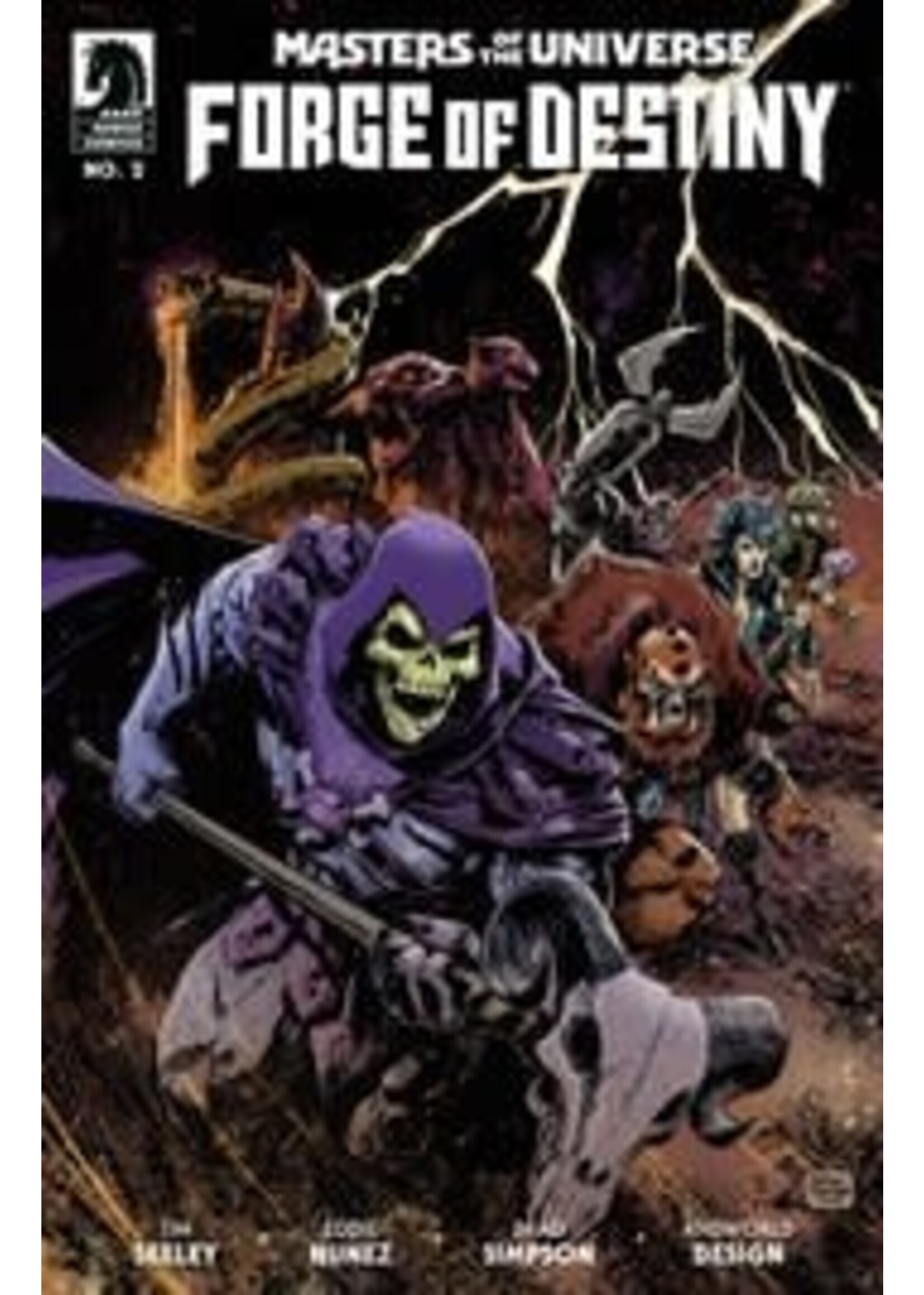 DARK HORSE MASTERS OF UNIVERSE FORGE OF DESTINY complete 4 issue series