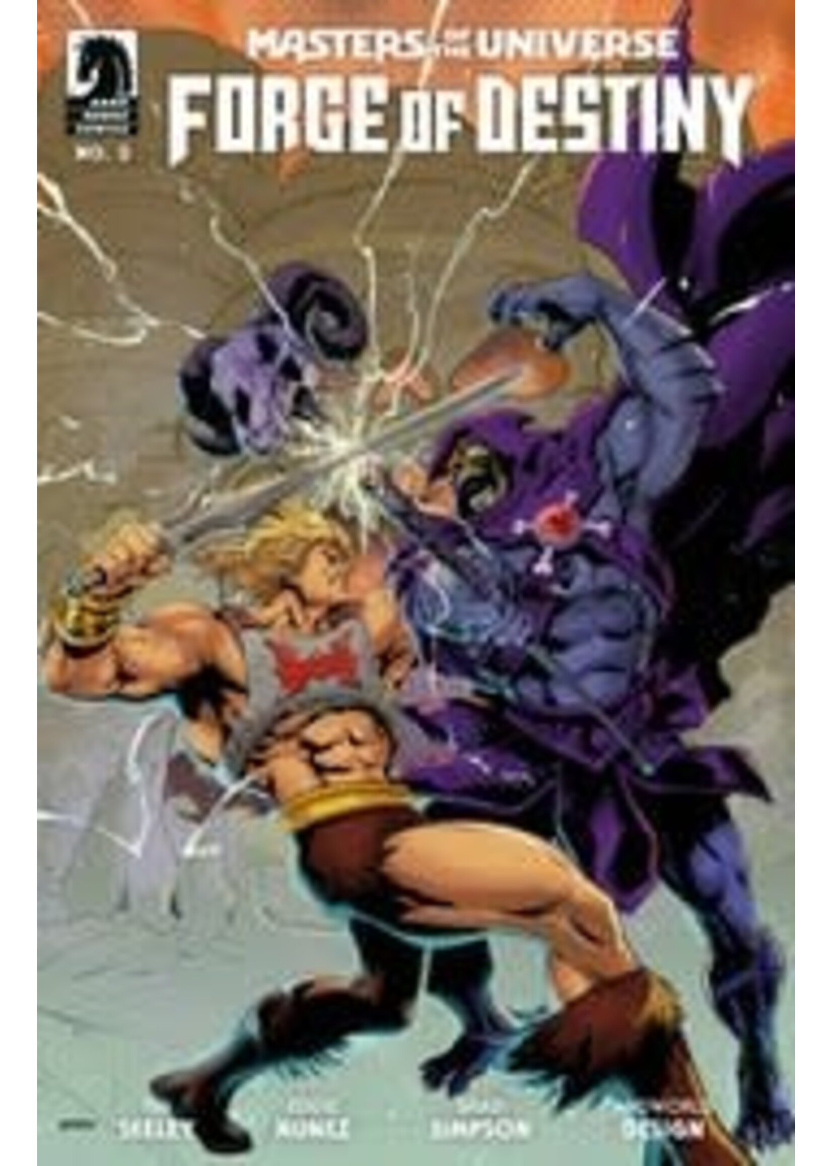 DARK HORSE MASTERS OF UNIVERSE FORGE OF DESTINY complete 4 issue series