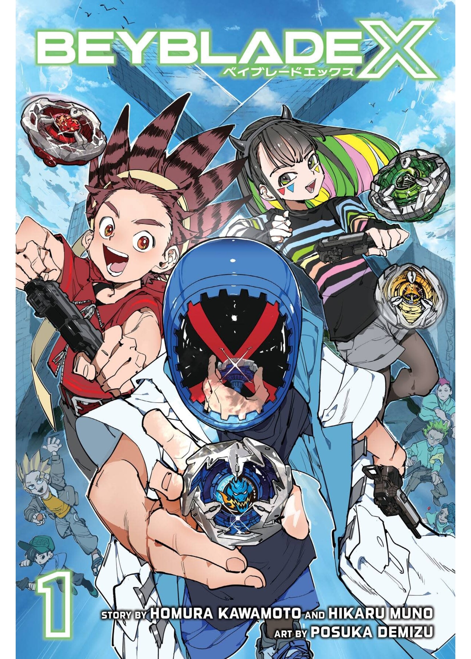 VIZ BEYBLADE X VOL 01