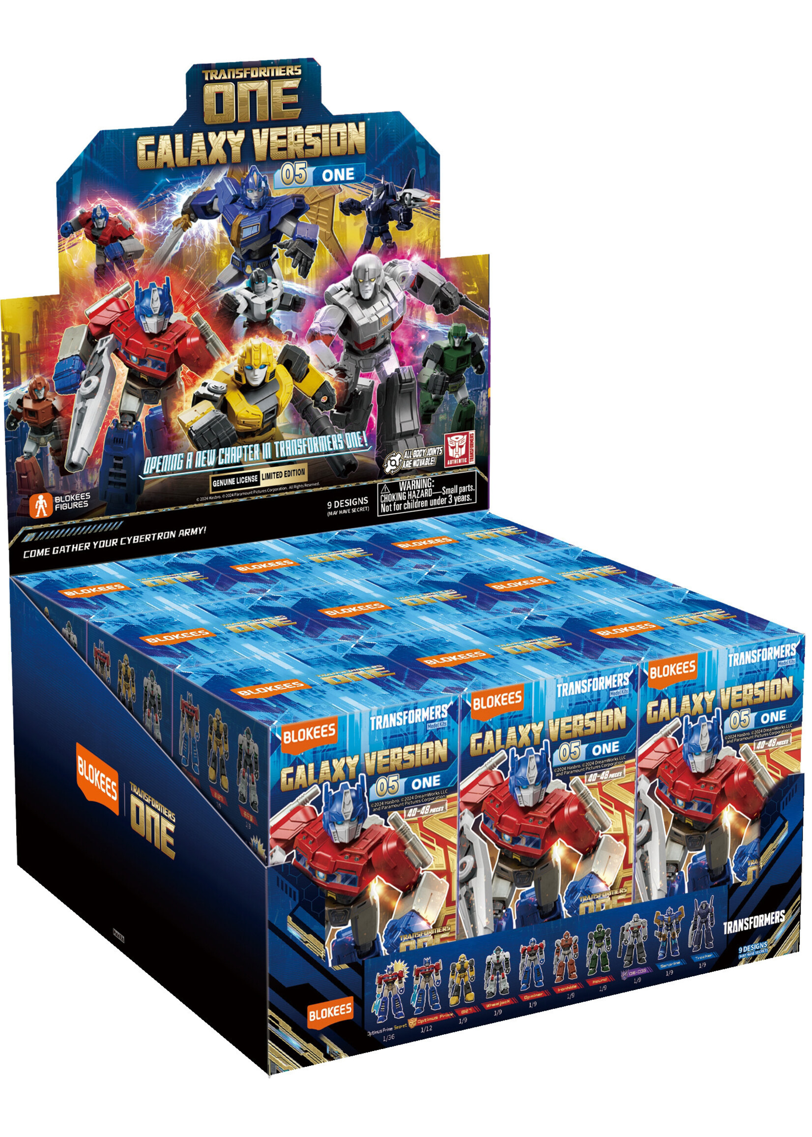 BLOKEES TRANSFORMERS GALAXY VER 5 MINI MODEL BMB PDQ