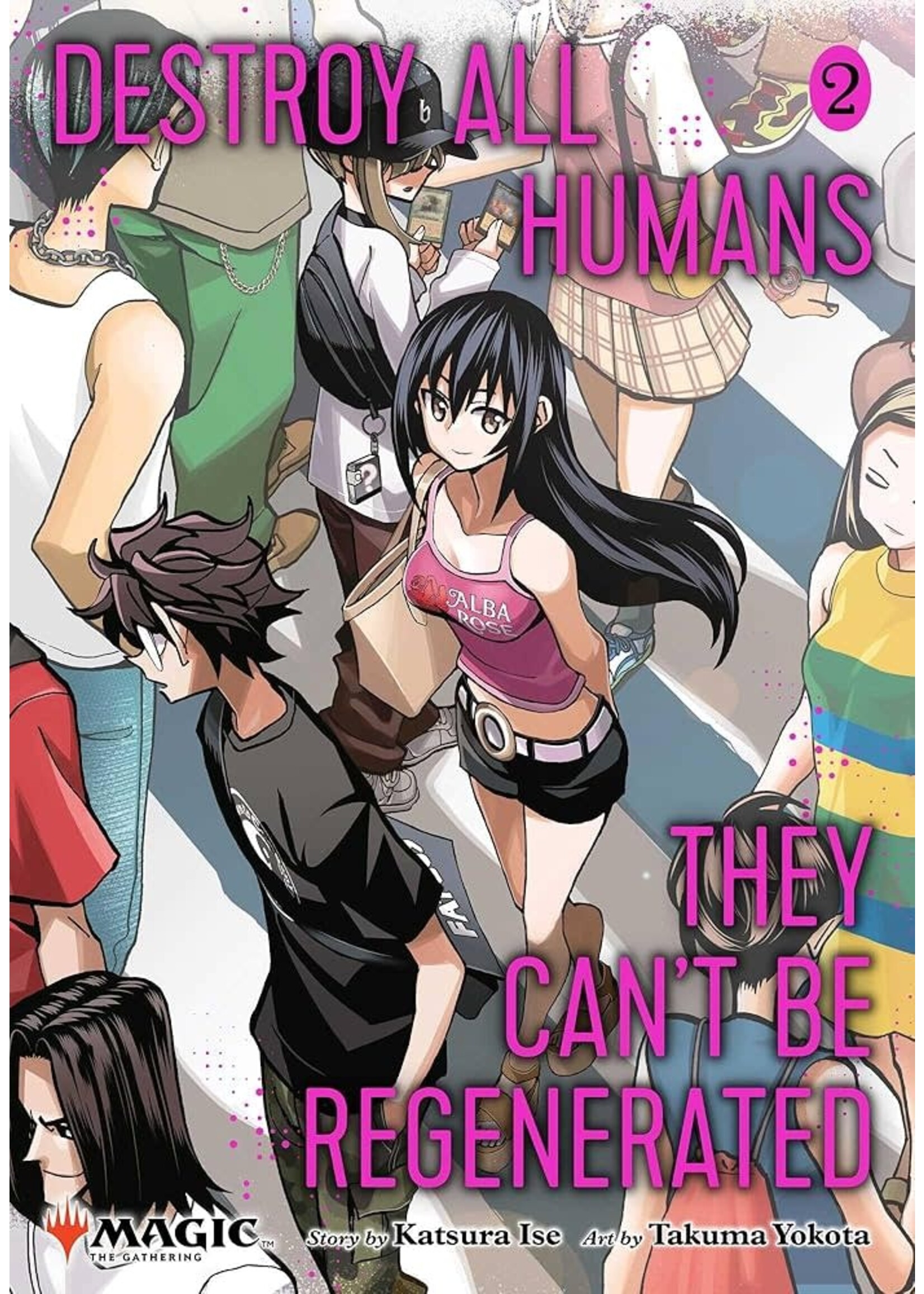VIZ MEDIA DESTROY ALL HUMANS CANT BE REGENERATED MTG MANGA GN VOL 02