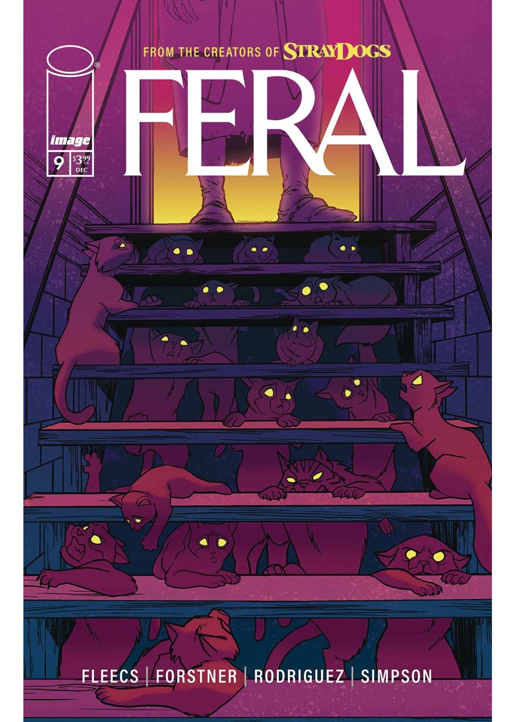 . FERAL (2024) #9 CVR A FORSTNER & RODRIGUEZ