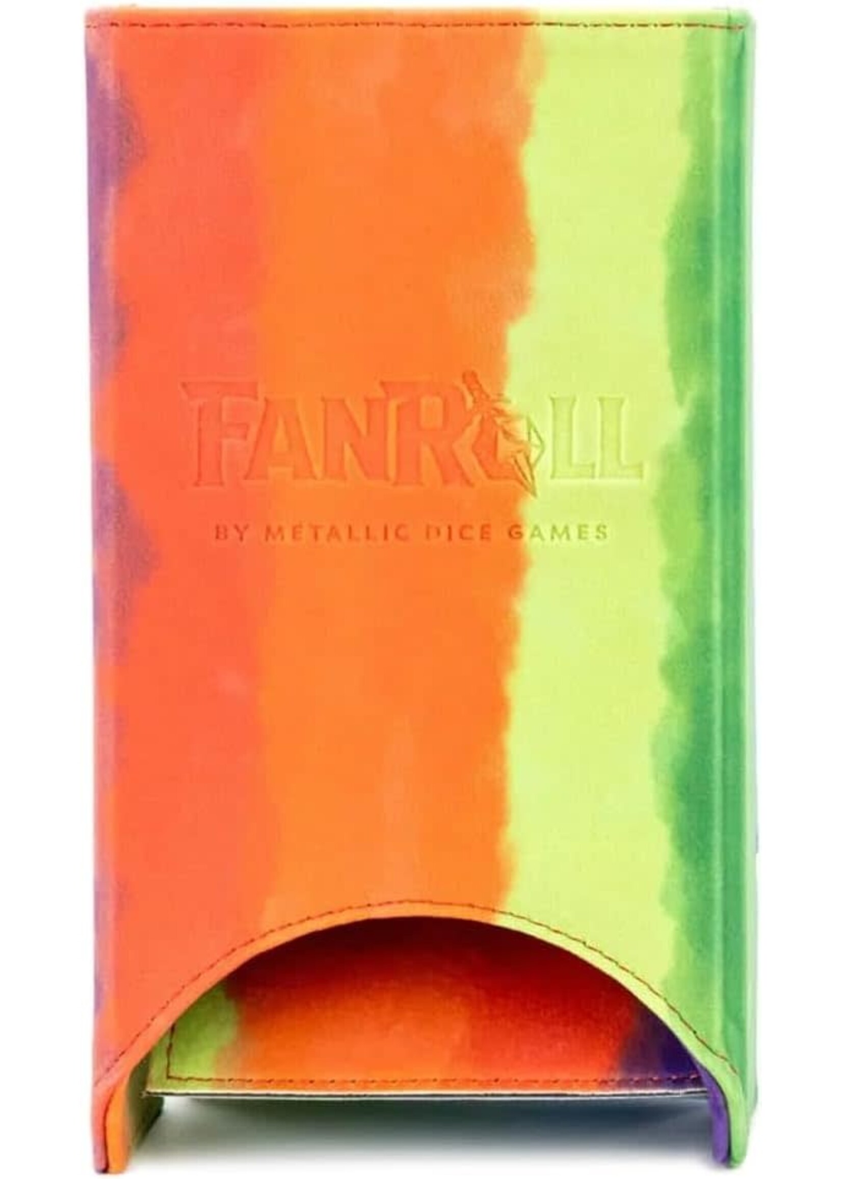 DICE TOWER FOLD UP DICE TOWER WATERCOLOUR RAINBOW