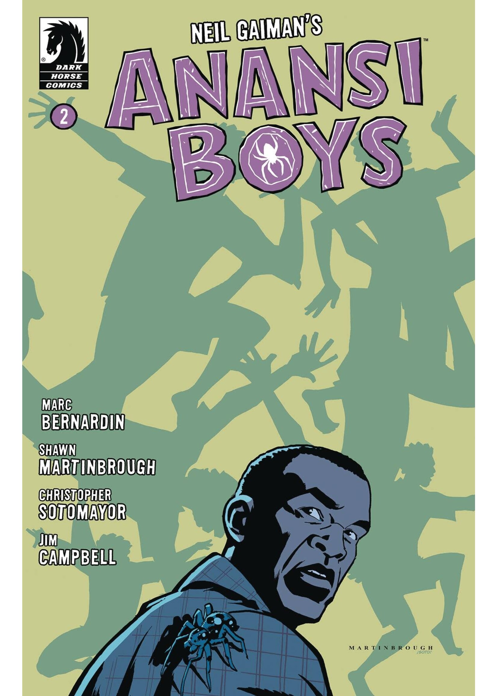 DARK HORSE ANANSI BOYS I #2 CVR B MARTINBROUGH