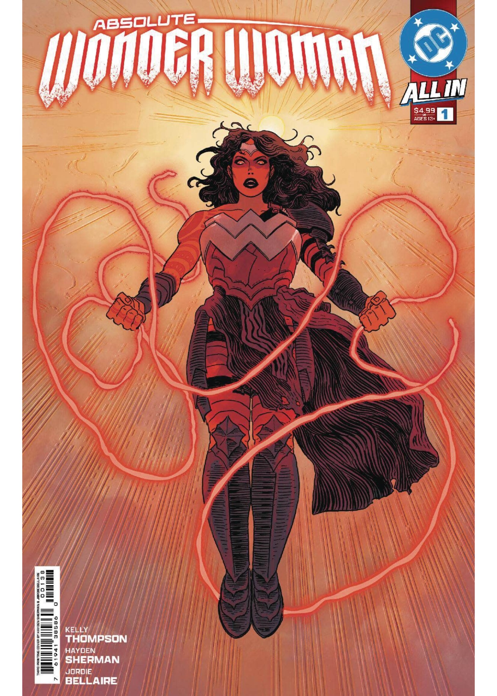 . ABSOLUTE WONDER WOMAN (2024) #1 3RD PRINT