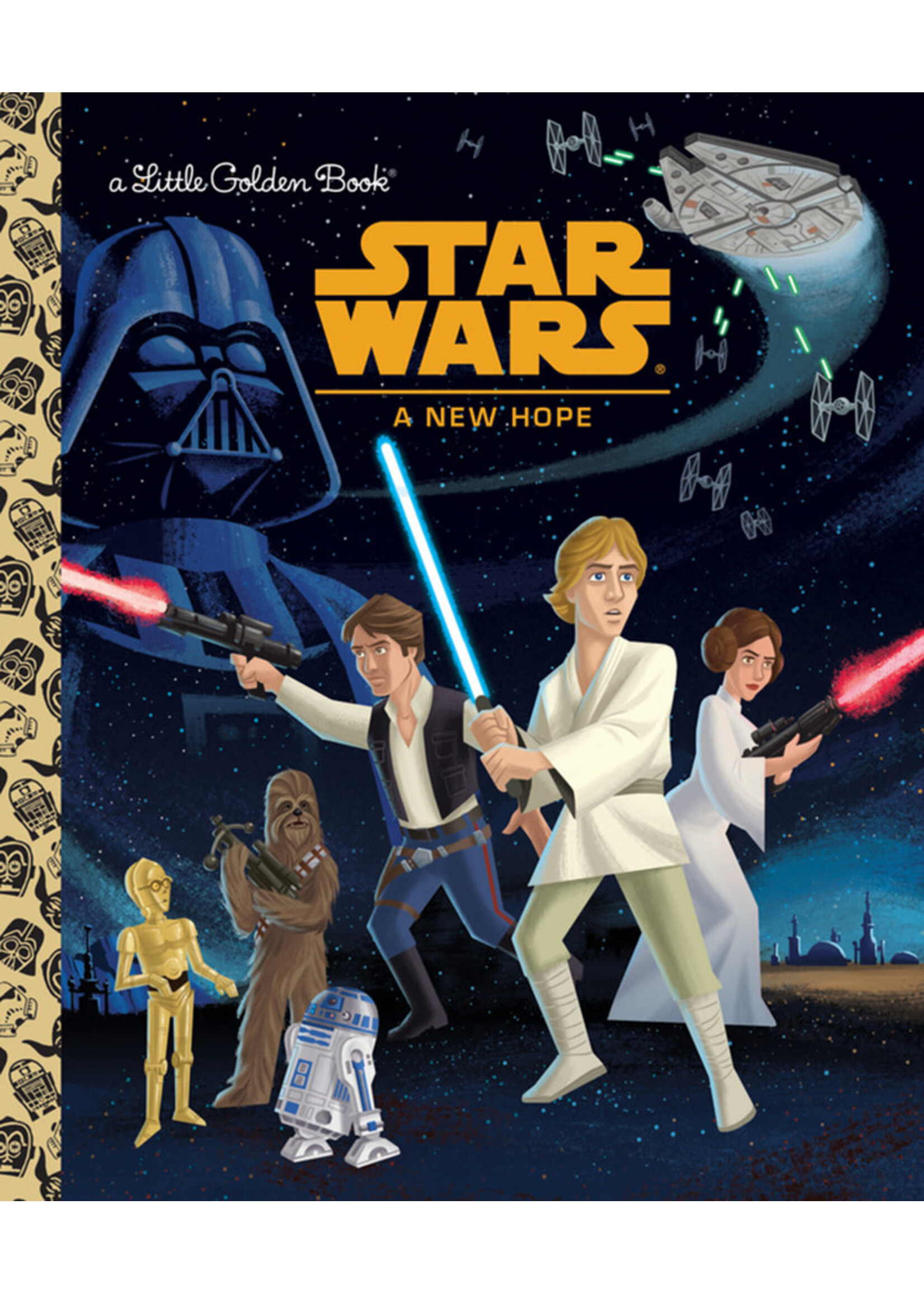 PENGUIN RANDOM HOUSE STAR WARS LITTLE GOLDEN BOOK NEW HOPE