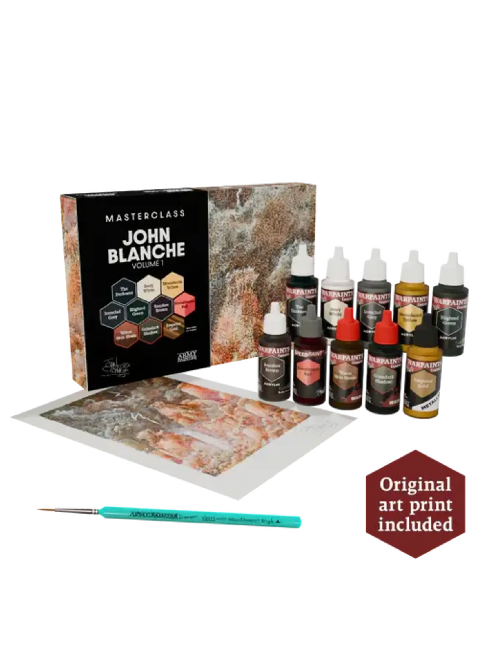 ARMY PAINTER MASTERCLASS JOHN BLANCHE VOLUME 1 PAINT SET