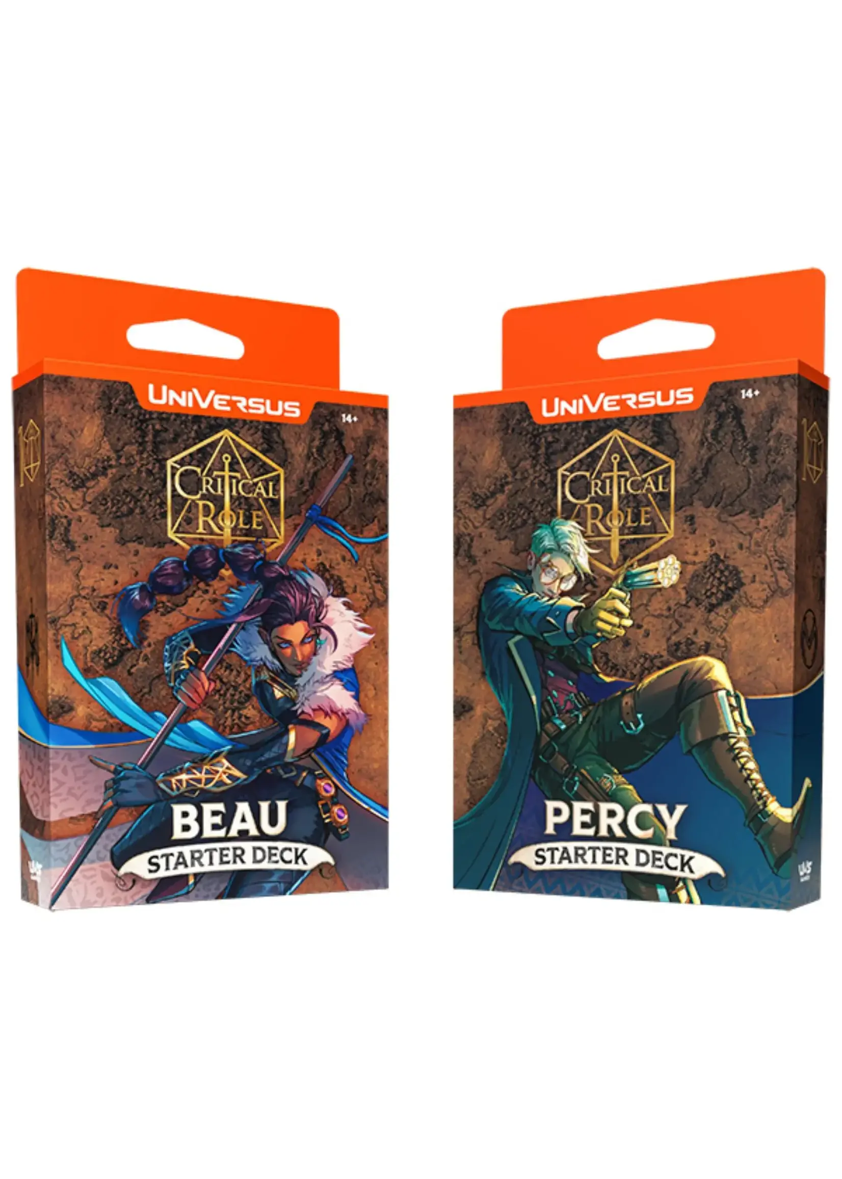 CRITICAL ROLE HEROES OF EXANDRIA BEAU AND PERCY STARTER DECK