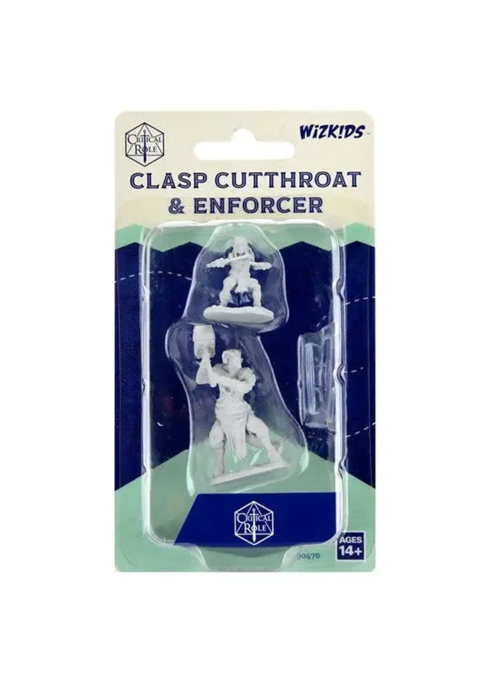CR UNPAINTED MINIATURES WAVE 2 CLASP CUTTHROAT & ENFORCER