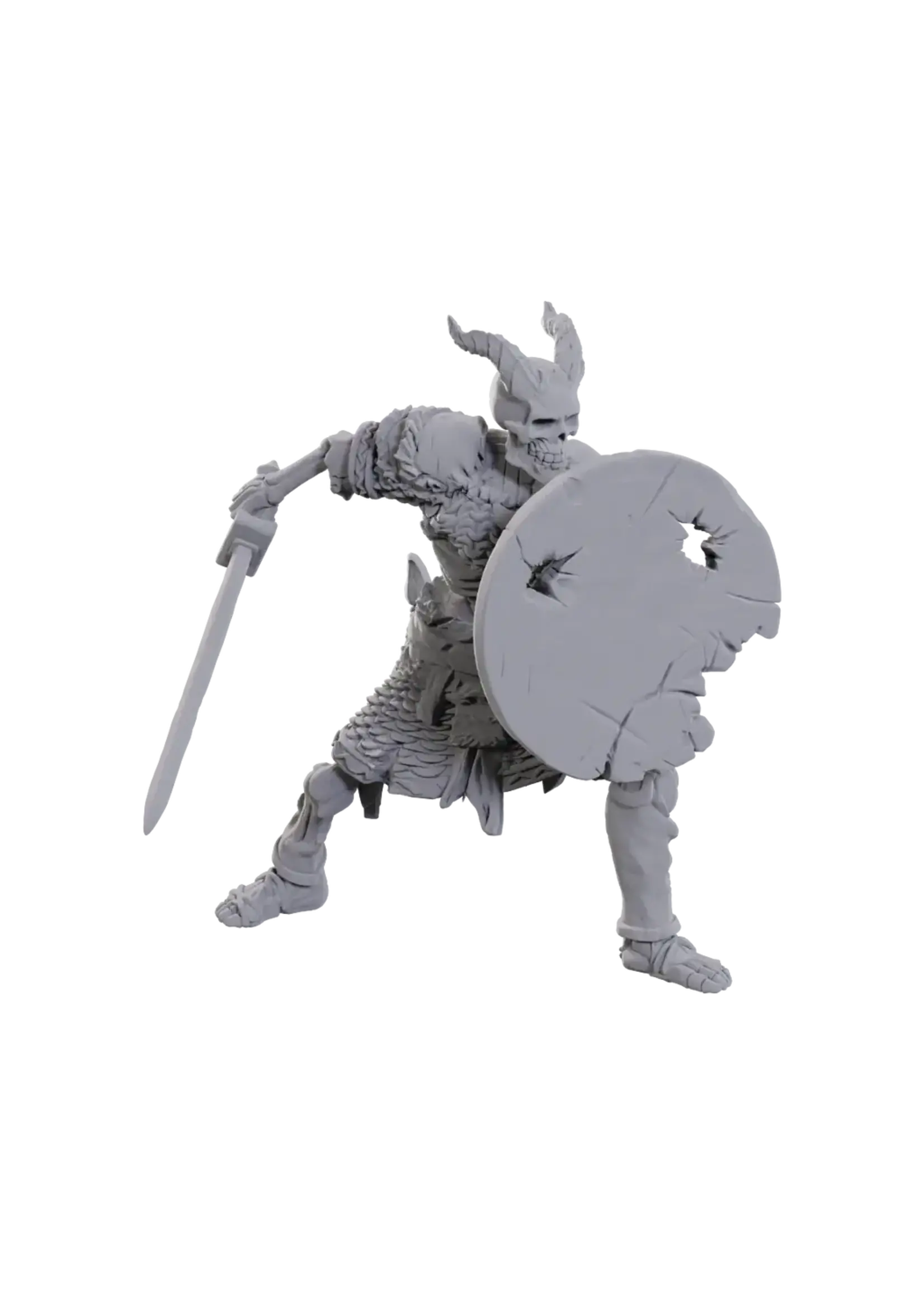 D&D NOLZUR'S MARVELOUS UNPAINTED MINIS WV 23 TIEFLING SKELETON