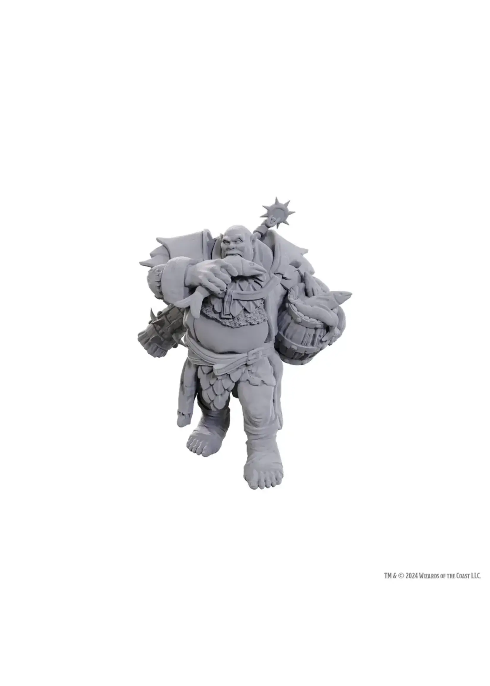 D&D NOLZUR'S MARVELOUS UNPAINTED MINIS WV 25 OGRE SOLDIER