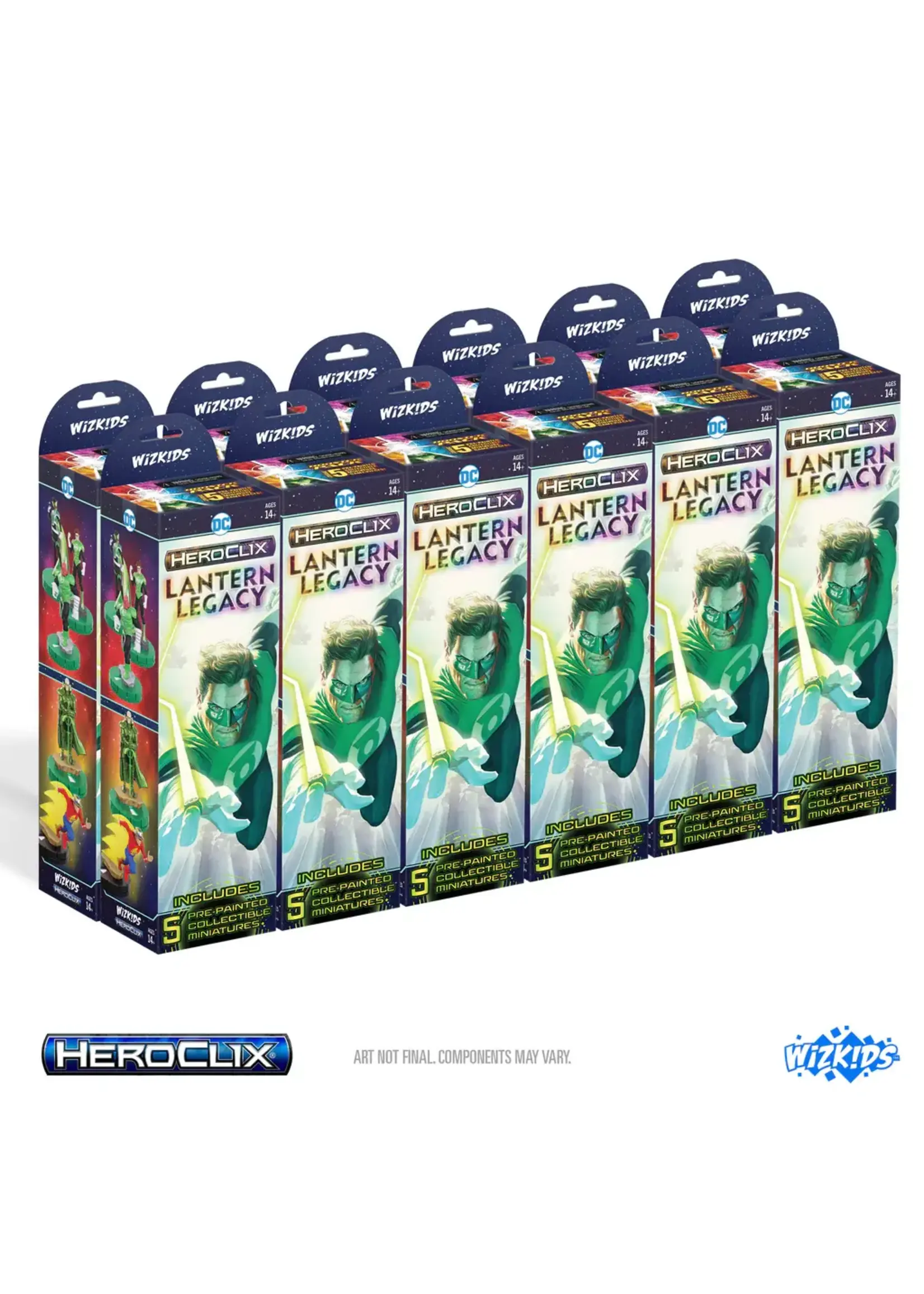DC HEROCLIX LANTERN LEGACY (12CT BOOSTER BRICK)