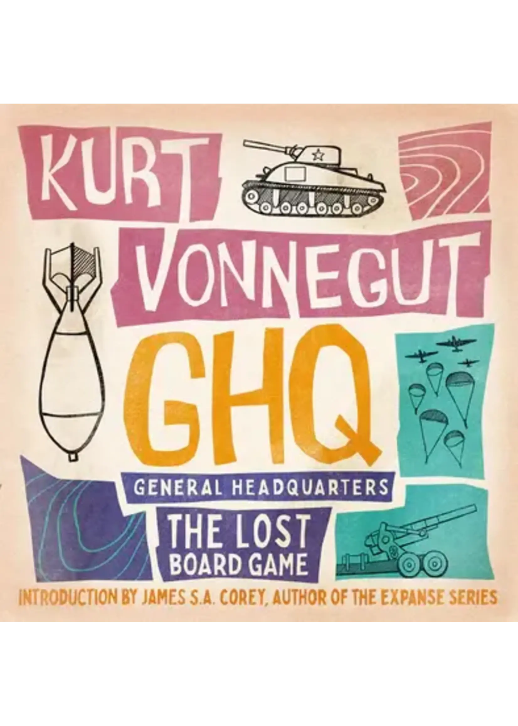 GHQ KURT VONNEGUT'S LOST BOARD GAME