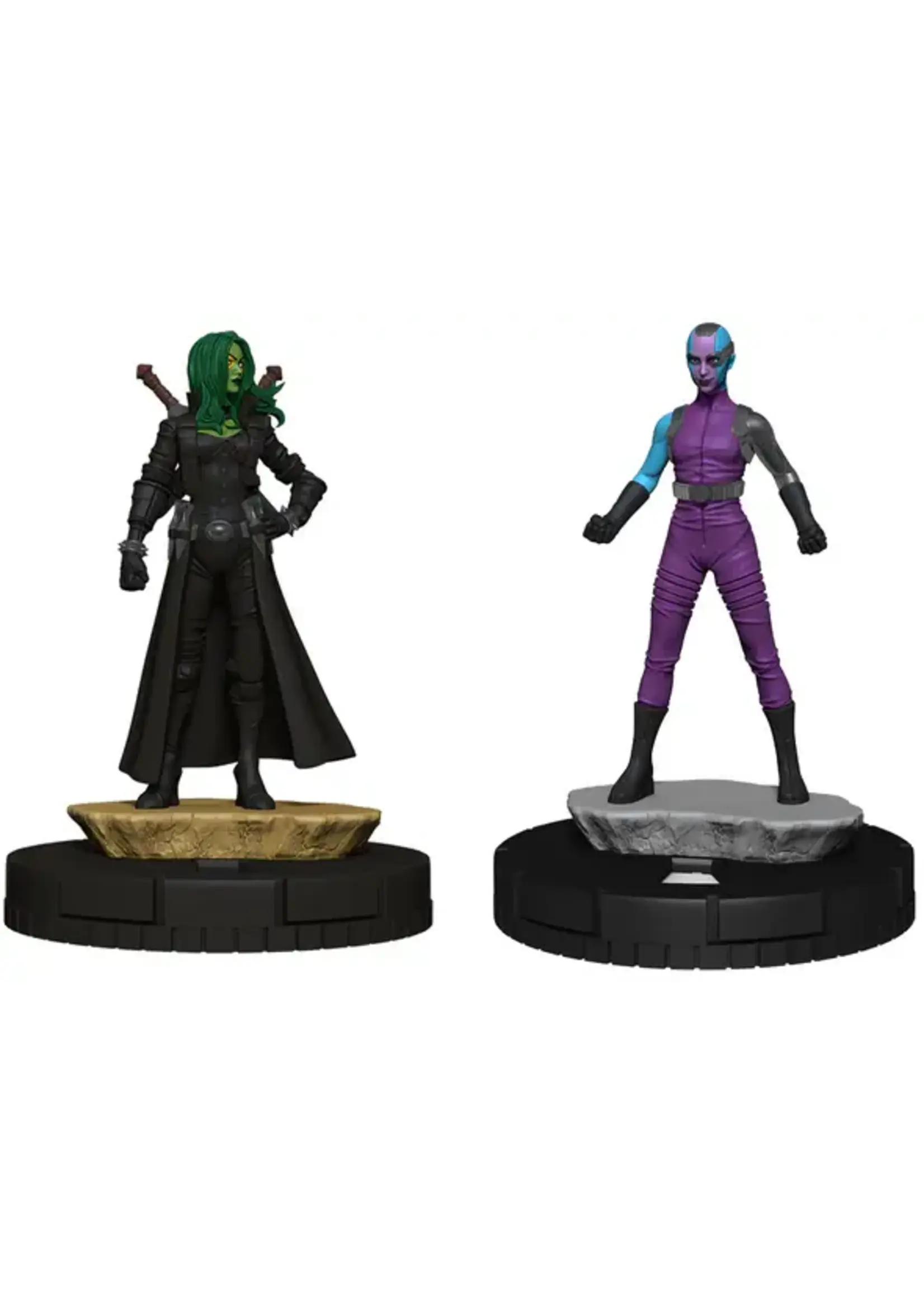 MARVEL HEROCLIX COLLECTOR'S TROVE NEBULA AND GAMORA PLAY AT HOME KIT