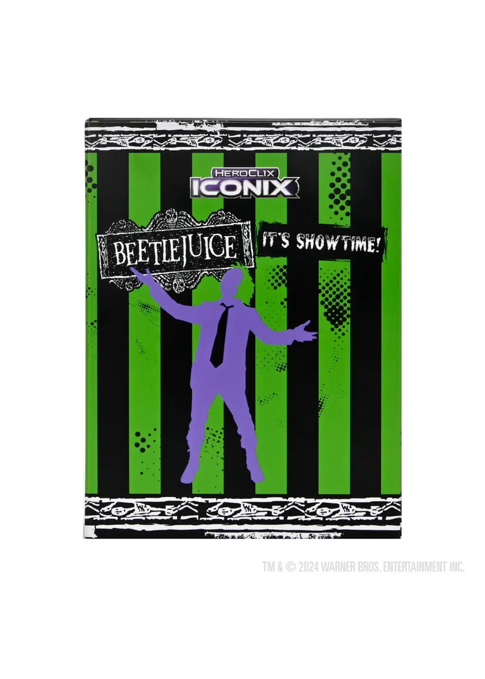HEROCLIX ICONIX BEETLEJUICE IT'S SHOWTIME