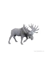 WIZKIDS DEEP CUTS UNPAINTED MINIS WV 25 BULL MOOSE