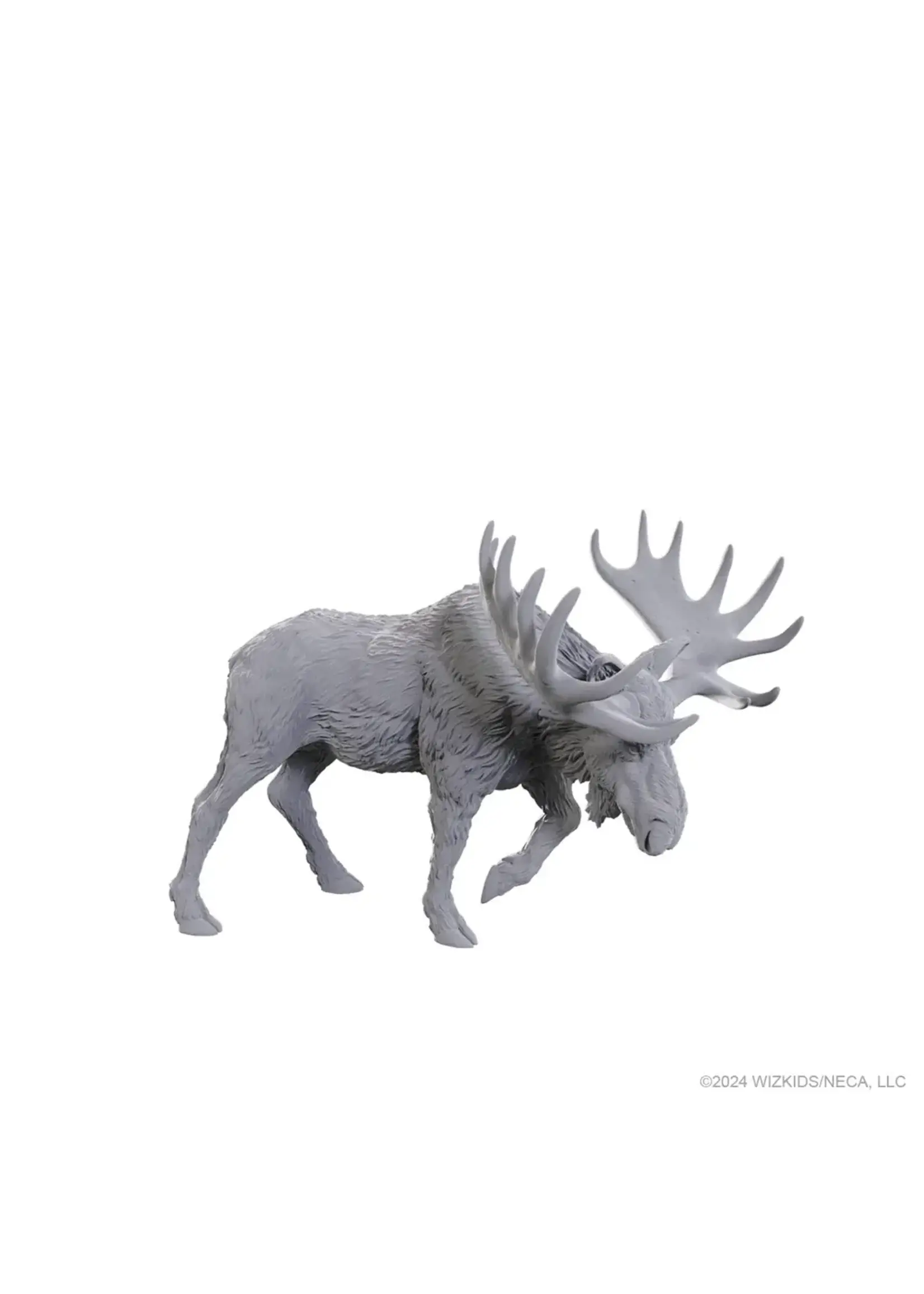 WIZKIDS DEEP CUTS UNPAINTED MINIS WV 25 BULL MOOSE
