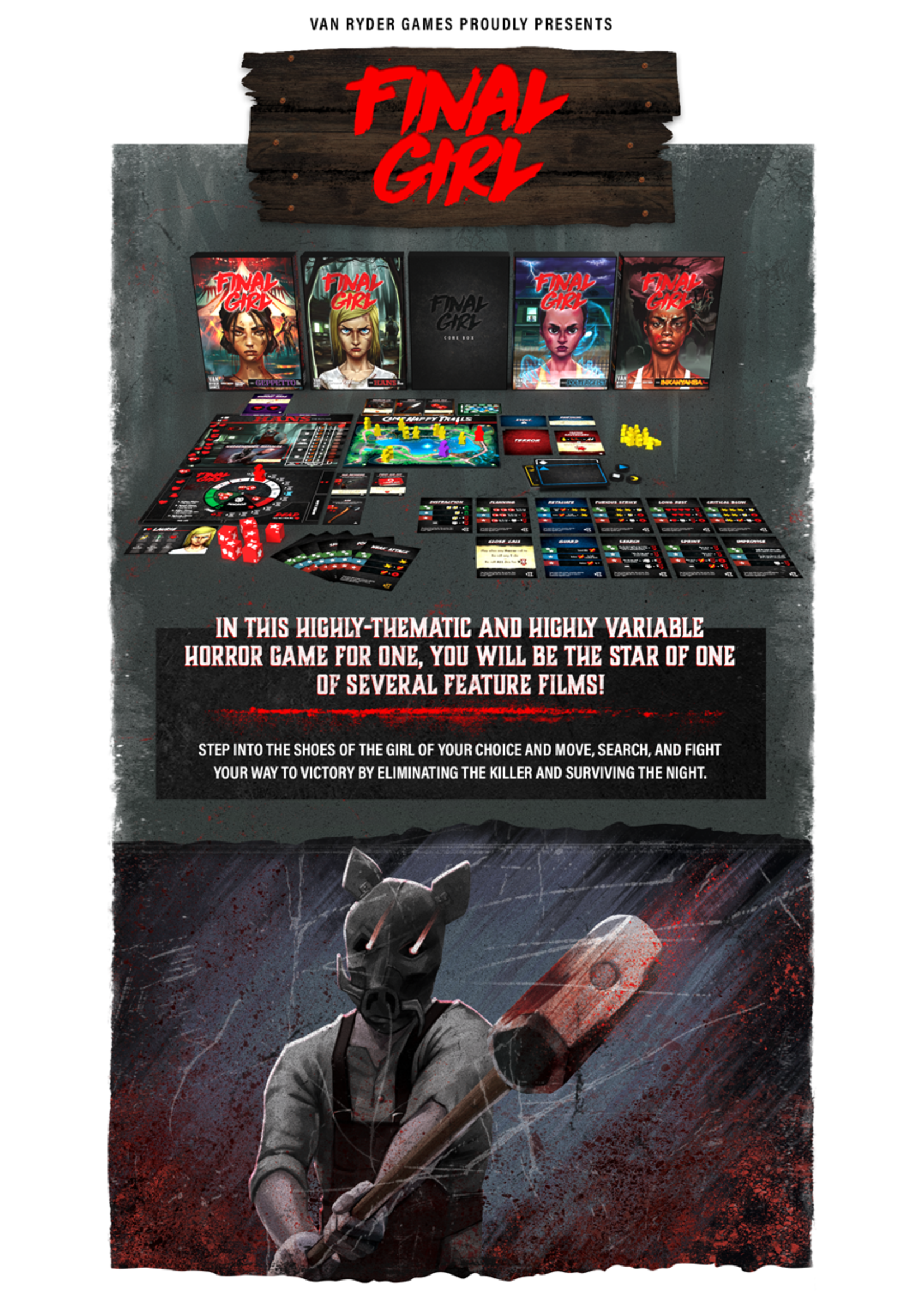 VAN RYDER GAMES FINAL GIRL CORE BOX