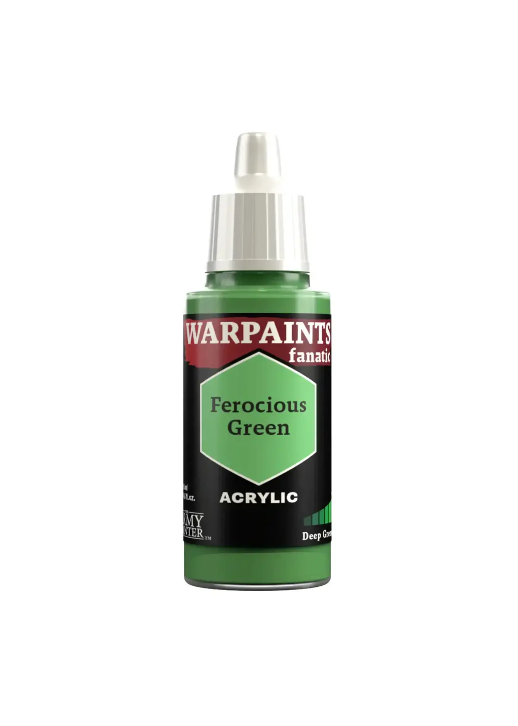 ARMY PAINTER WARPAINTS FANATIC FEROCIOUS GREEN