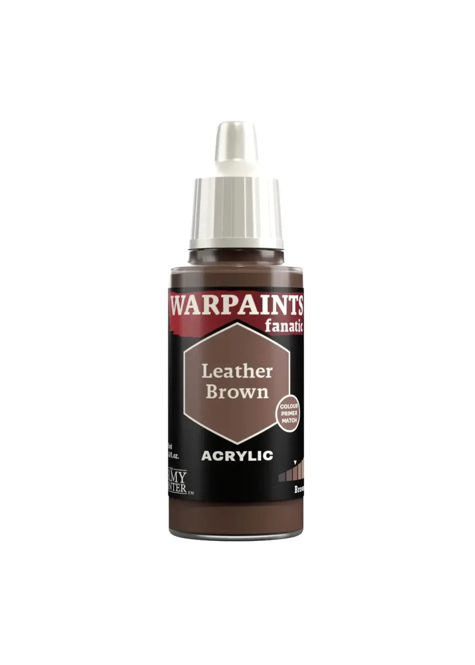 ARMY PAINTER WARPAINTS FANATIC LEATHER BROWN