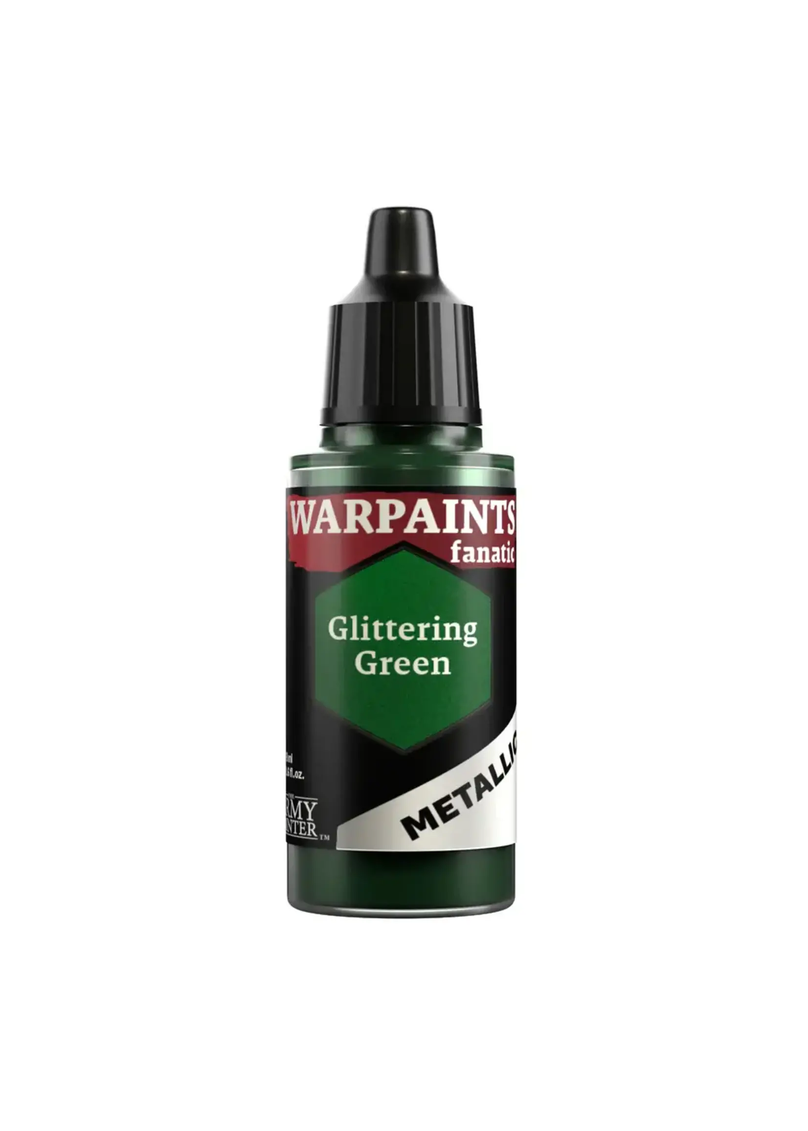 ARMY PAINTER WARPAINTS FANATIC METALLIC GLITTERING GREEN
