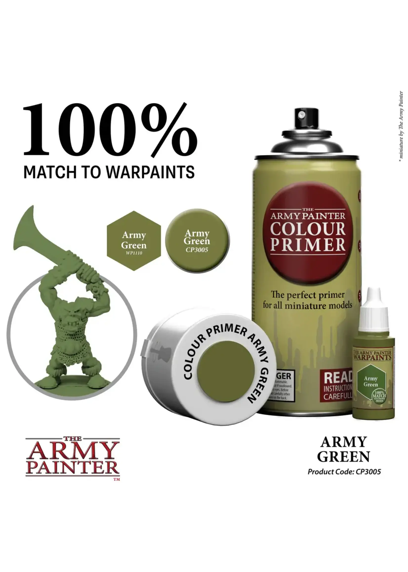 . COLOUR PRIMER ARMY GREEN SPRAY