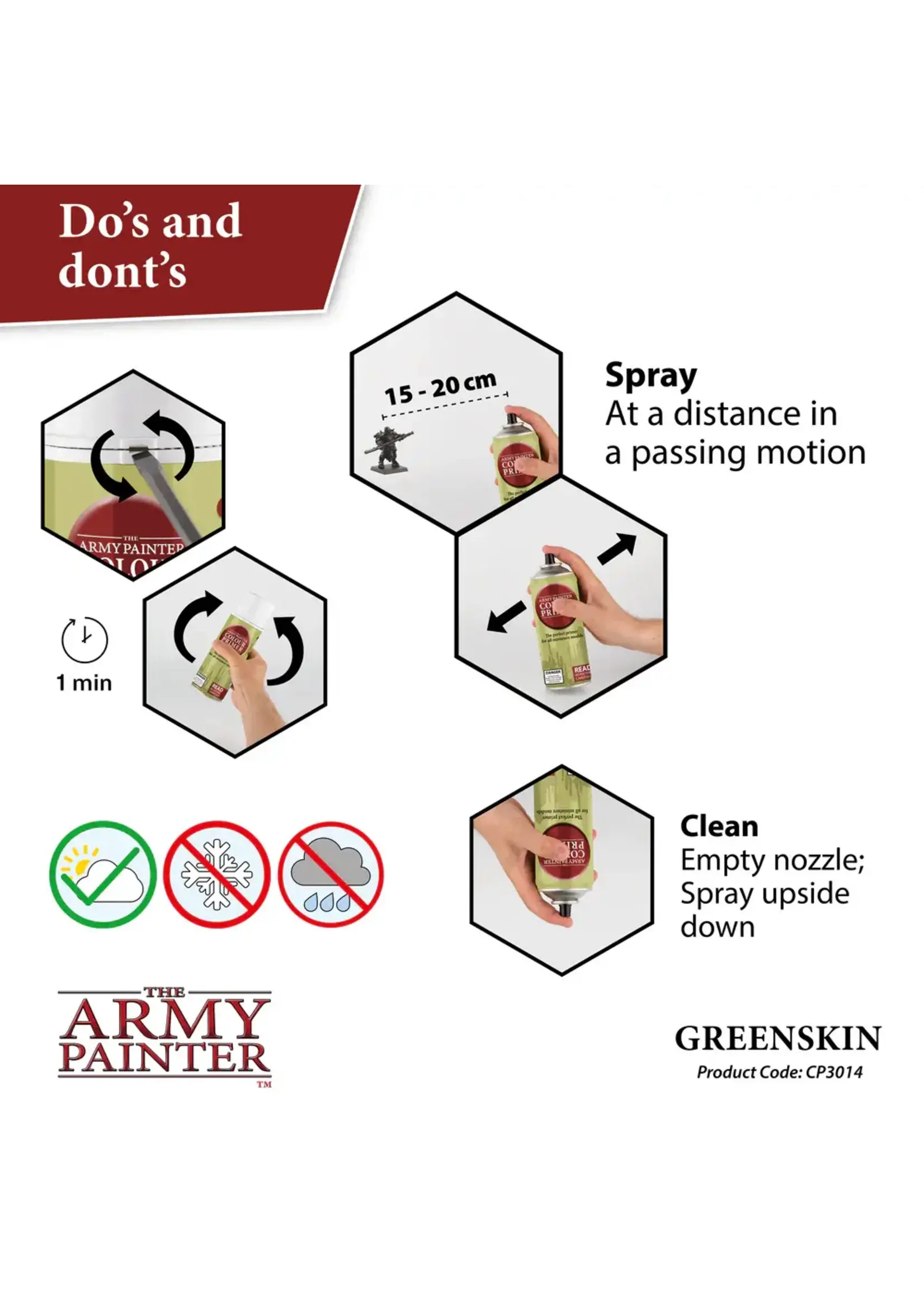 . COLOUR PRIMER GREENSKIN SPRAY