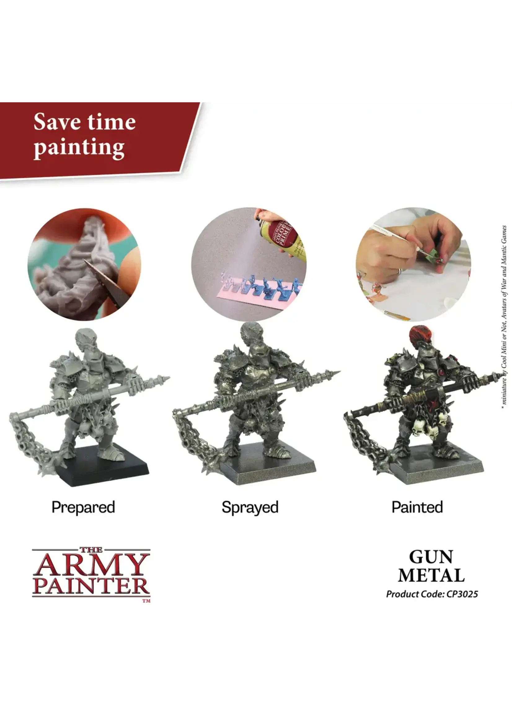 . COLOUR PRIMER GUNMETAL SPRAY