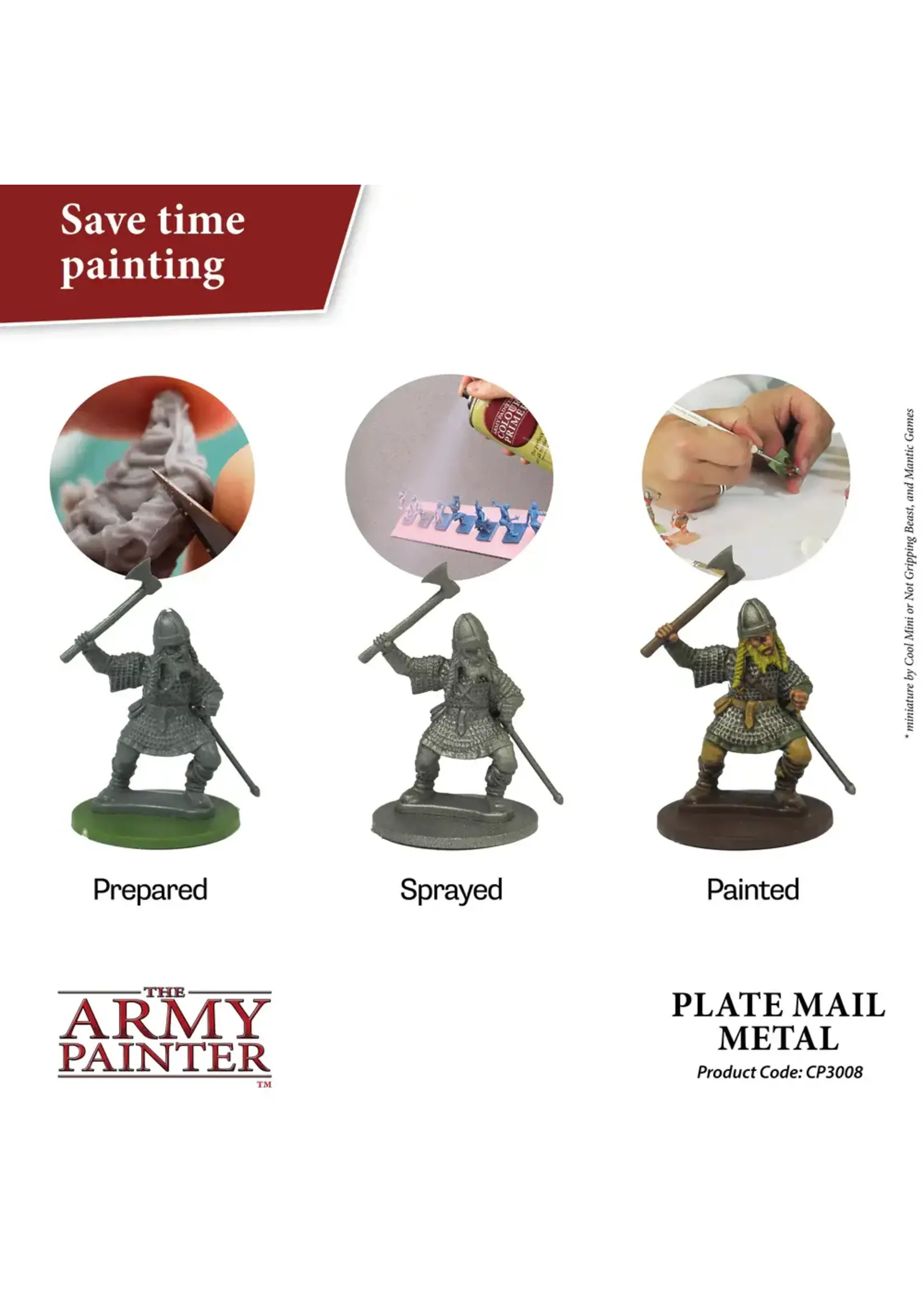 ABRAMS COLOUR PRIMER PLATE MAIL METAL SPRAY