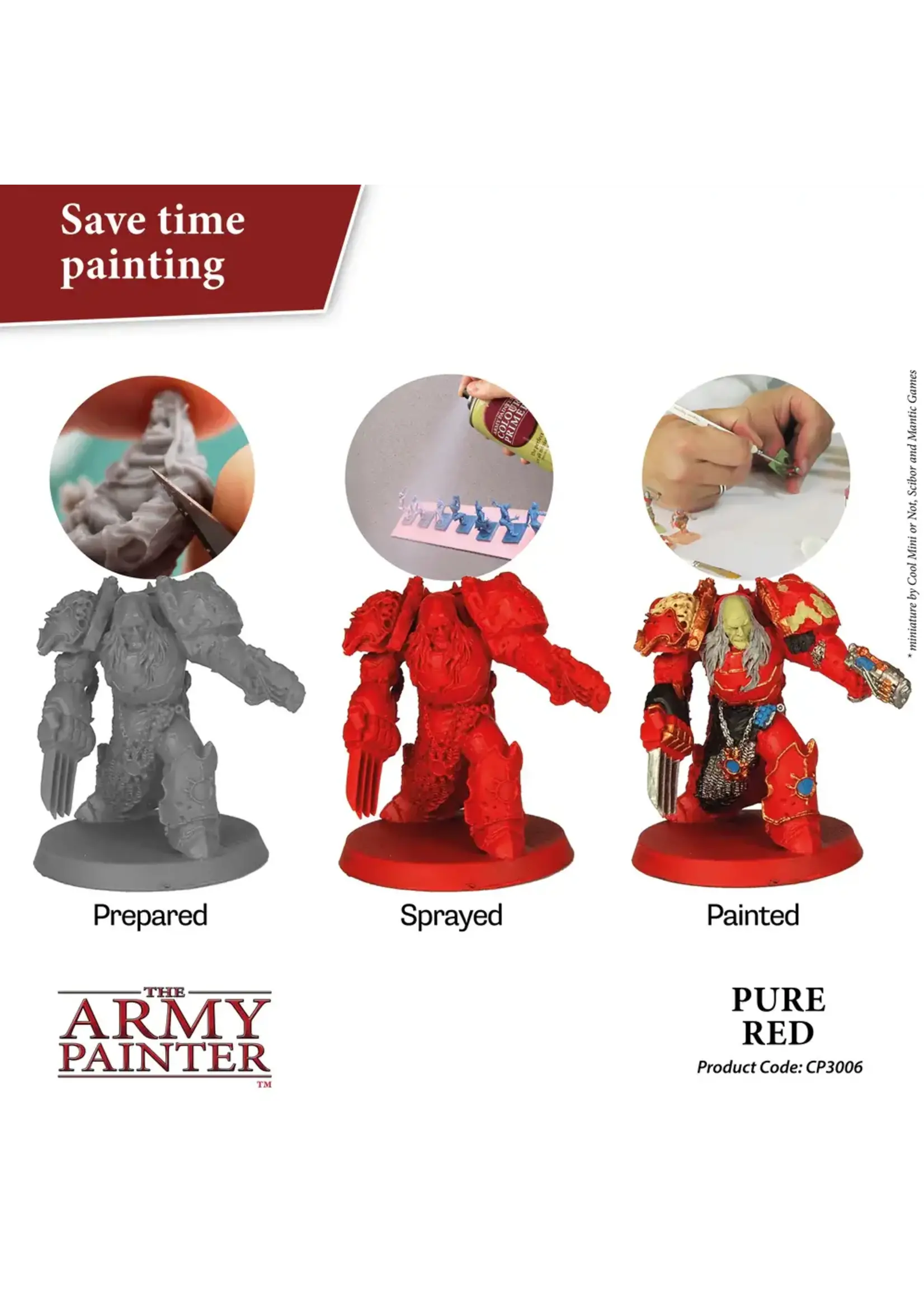 . COLOUR PRIMER PURE RED SPRAY