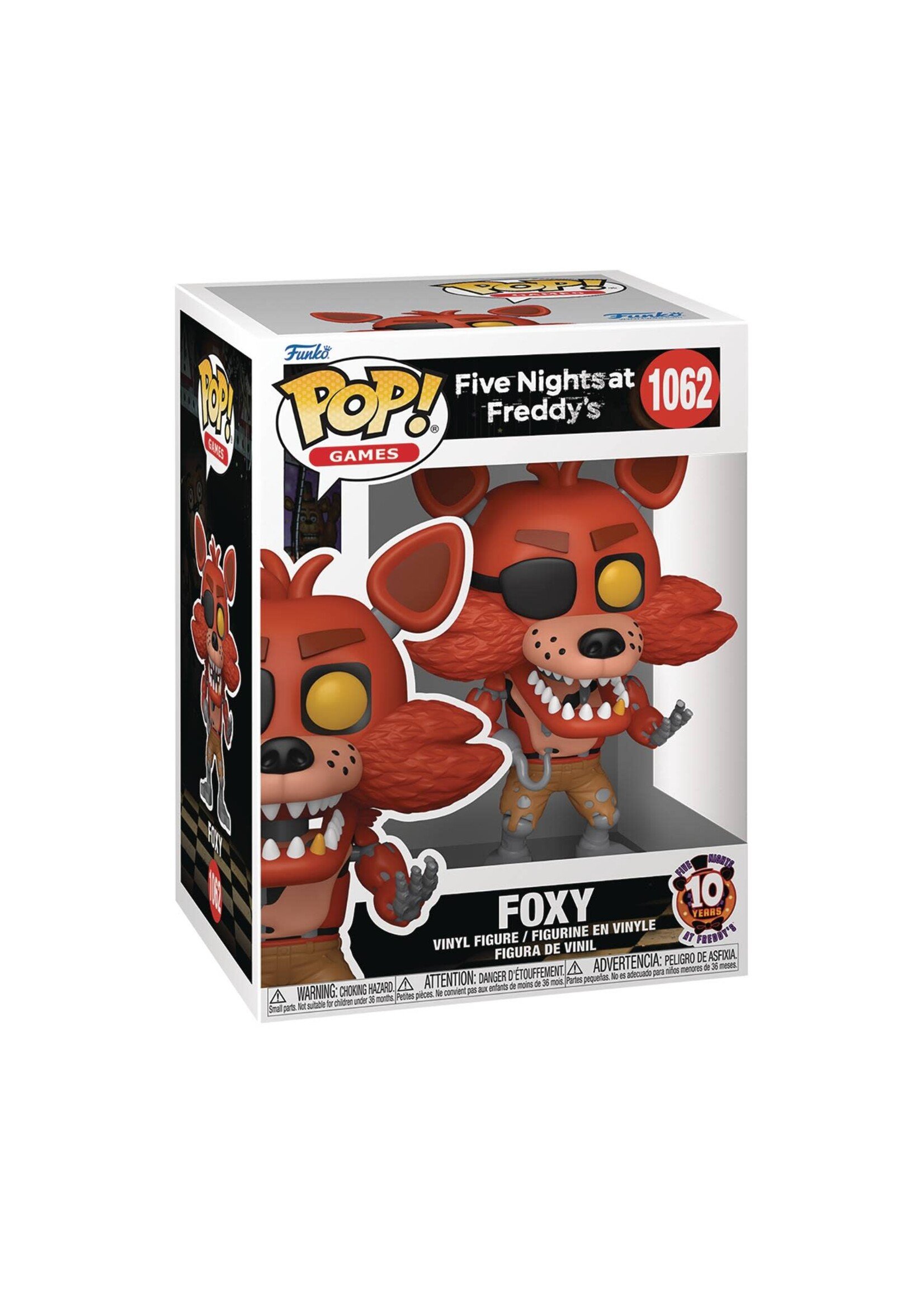 POP GAMES FNAF 10Y ANNIVERSARY FOXY FIG